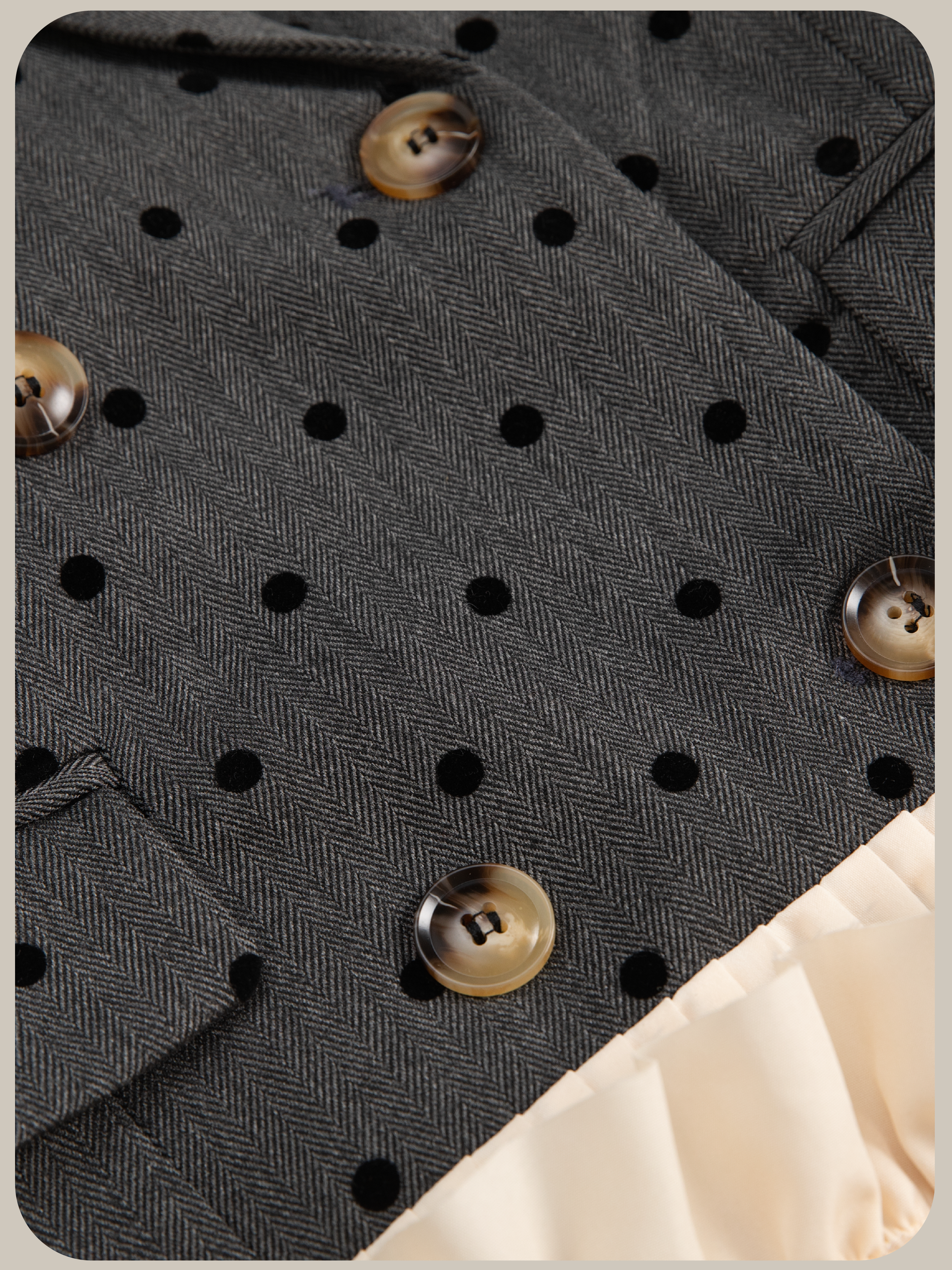 ・予約商品・Dots Princess Frill Jacket/ドットプリンセスフリルジャケット