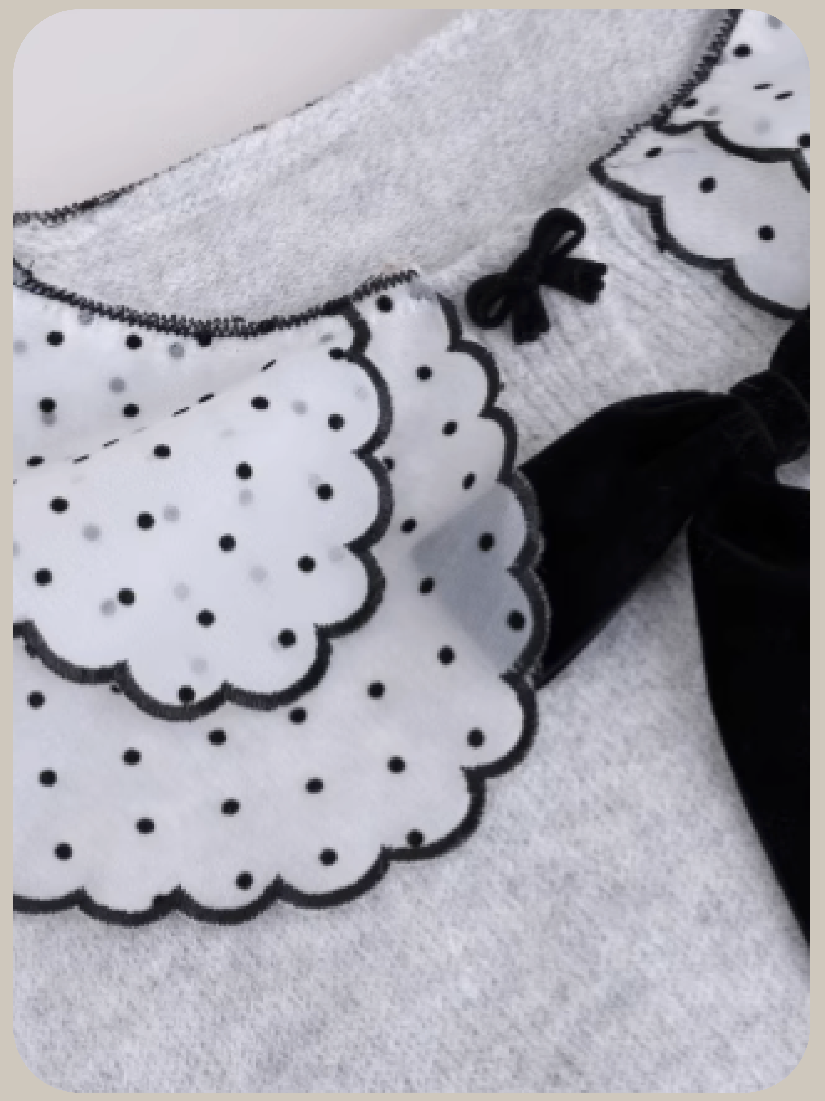 Ribbon Baby Collar Cardigan/リボンベビーカラーカーディガン