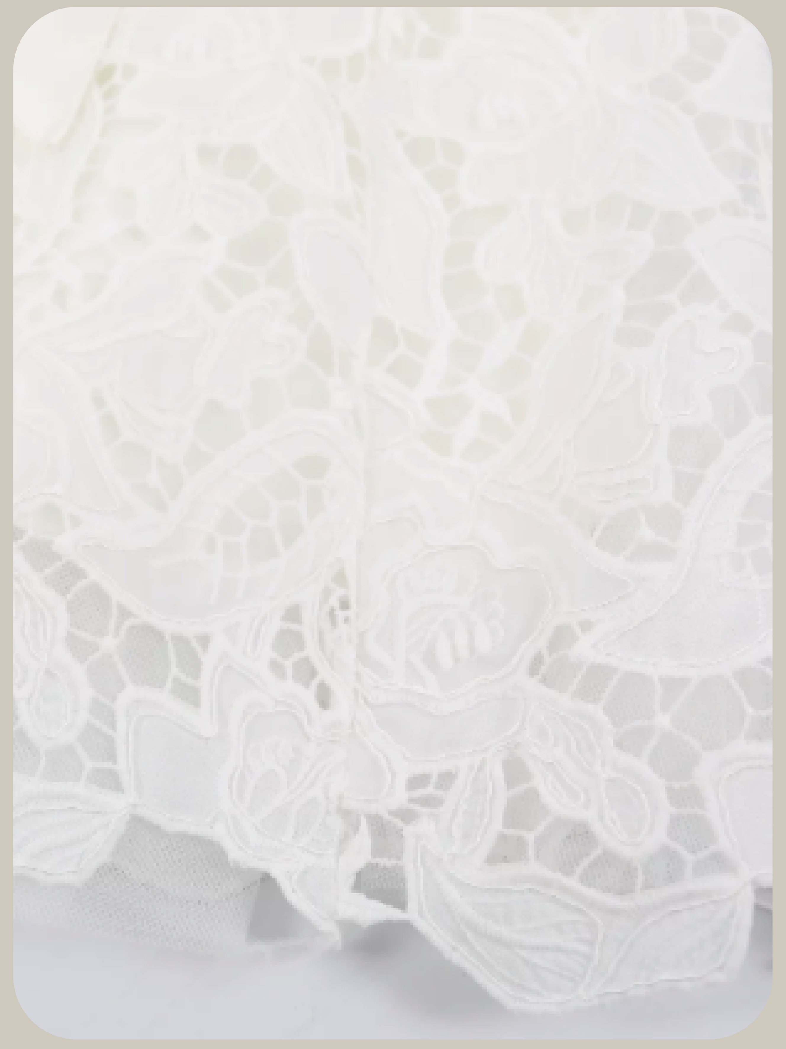 French Blanc Lace Strapless Dress/フレンチブランレースストラップレスドレス