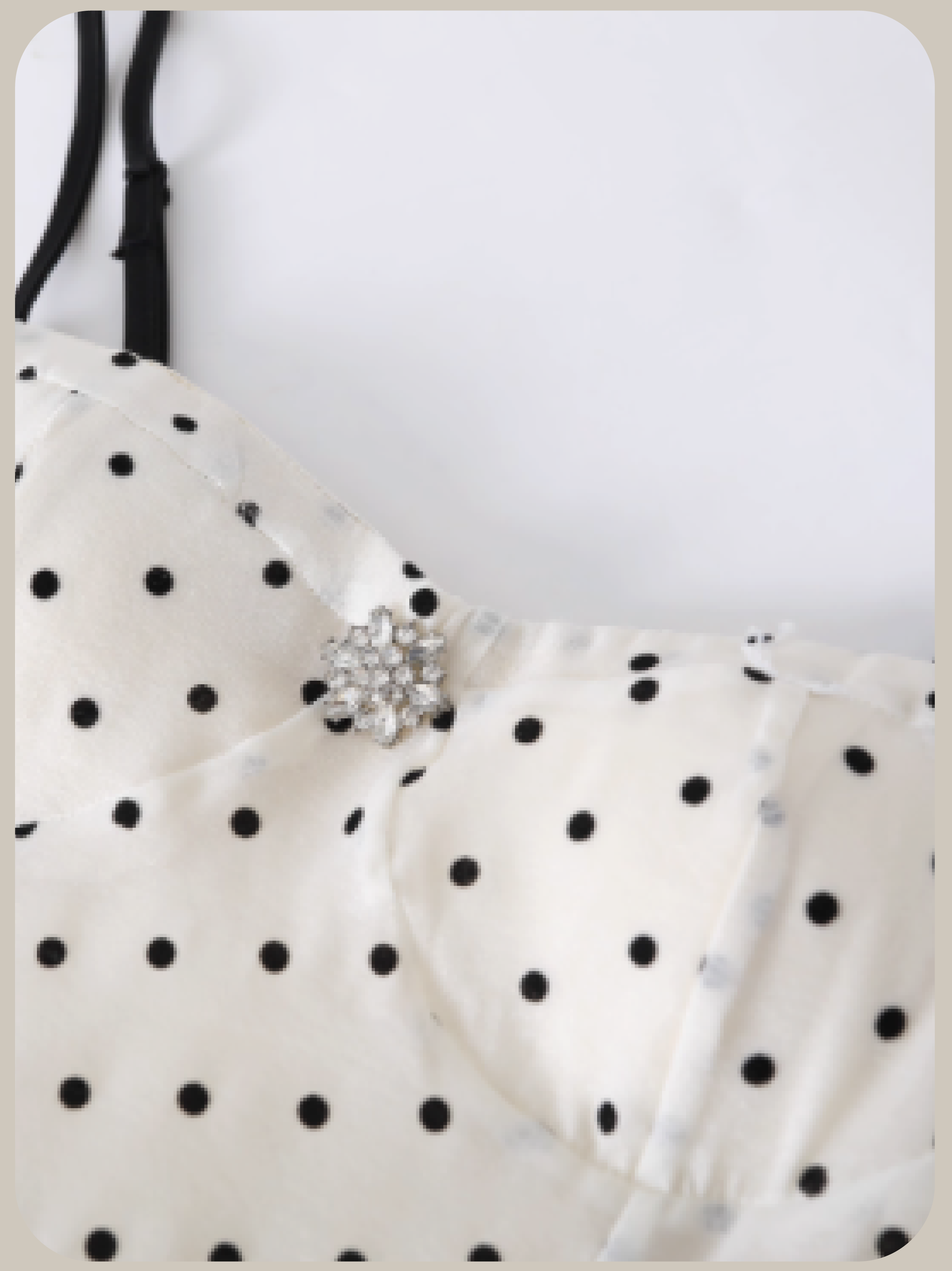 Princess Dots Ribbon Cami Dress/プリンセスドットリボンキャミワンピース