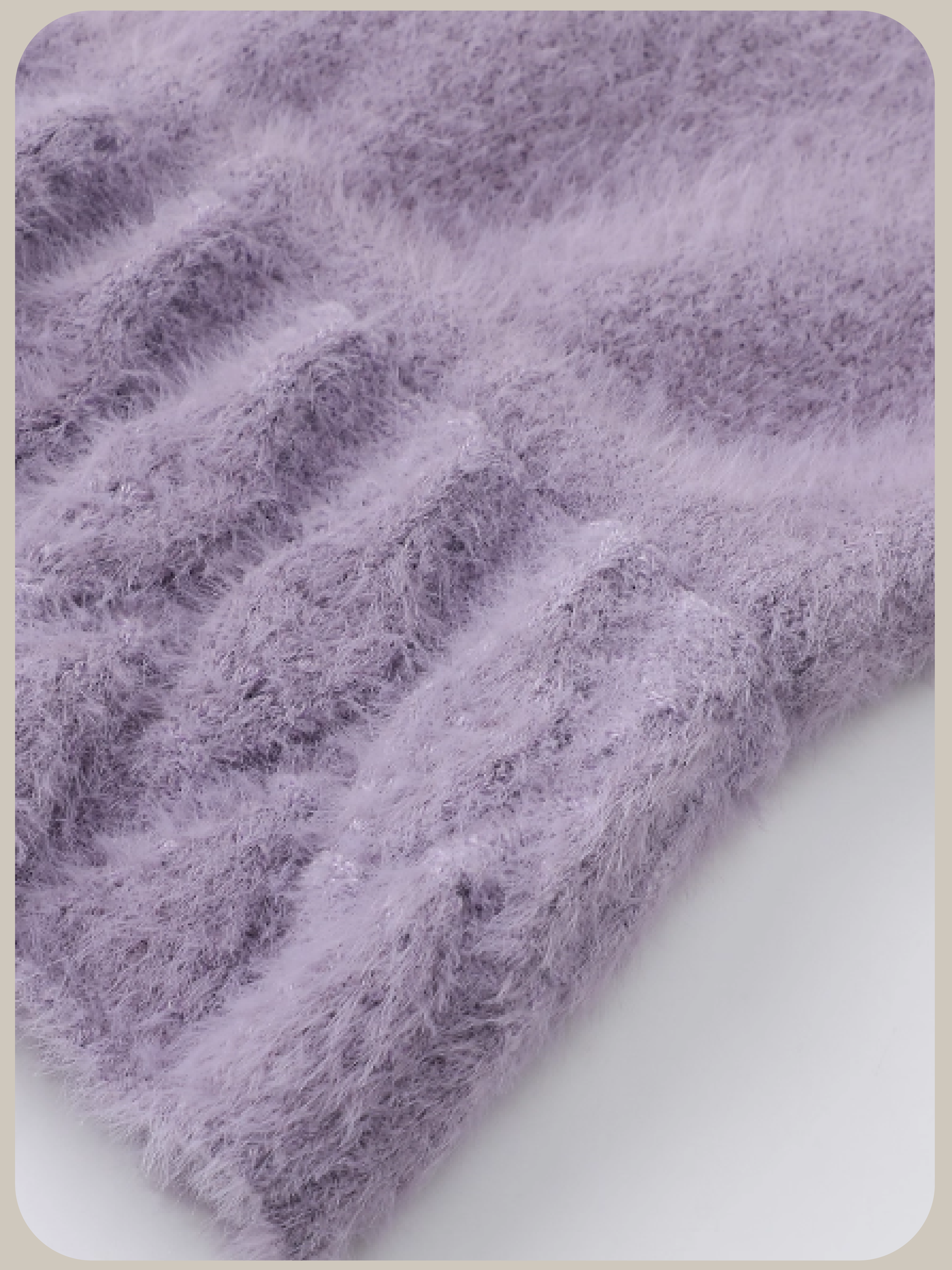 Elegant Purple Gather Cardigan/エレガントパープルギャザーカーディガン