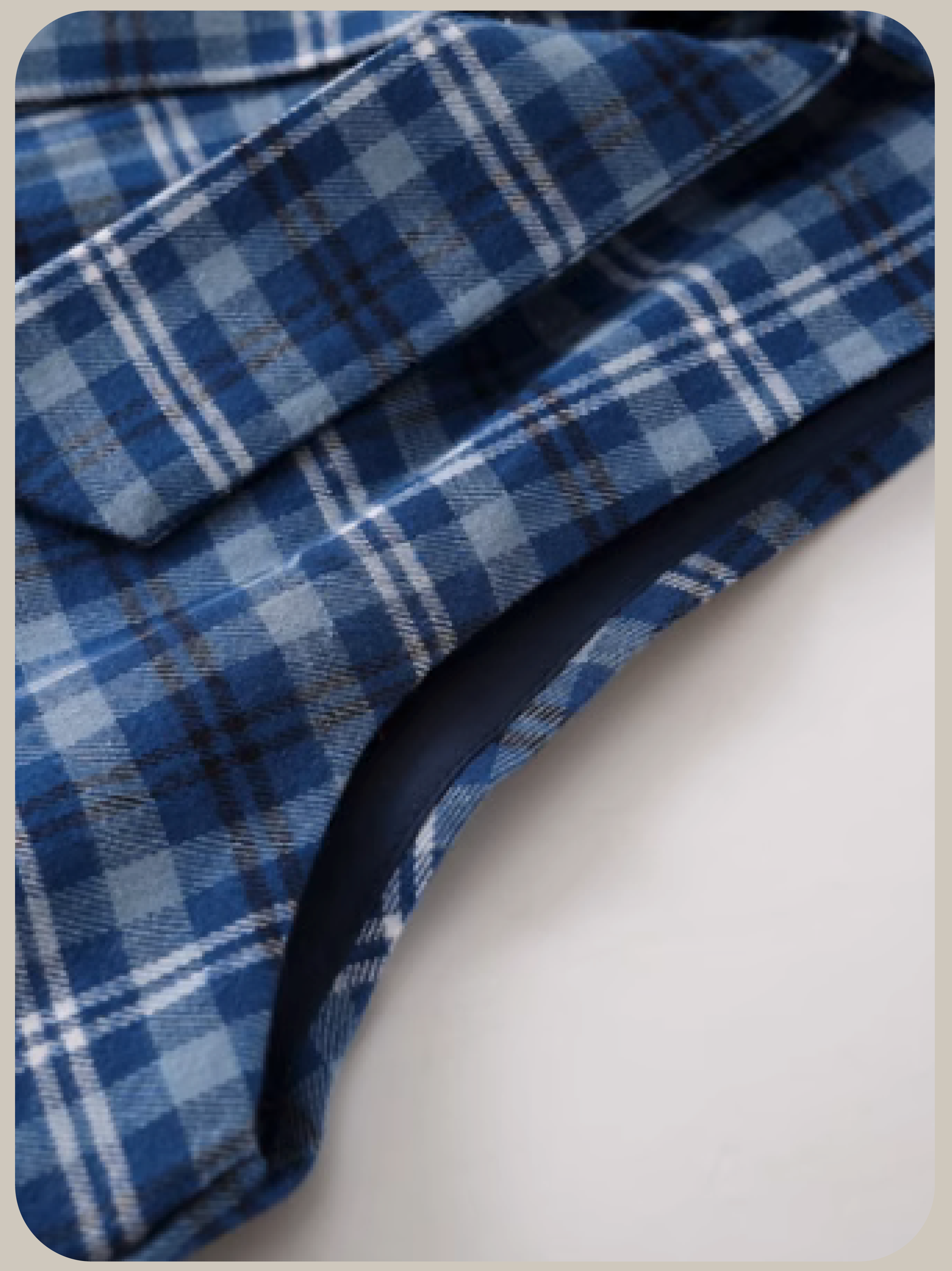 French Check Ruffle Dress/フレンチチェックフリルドレス