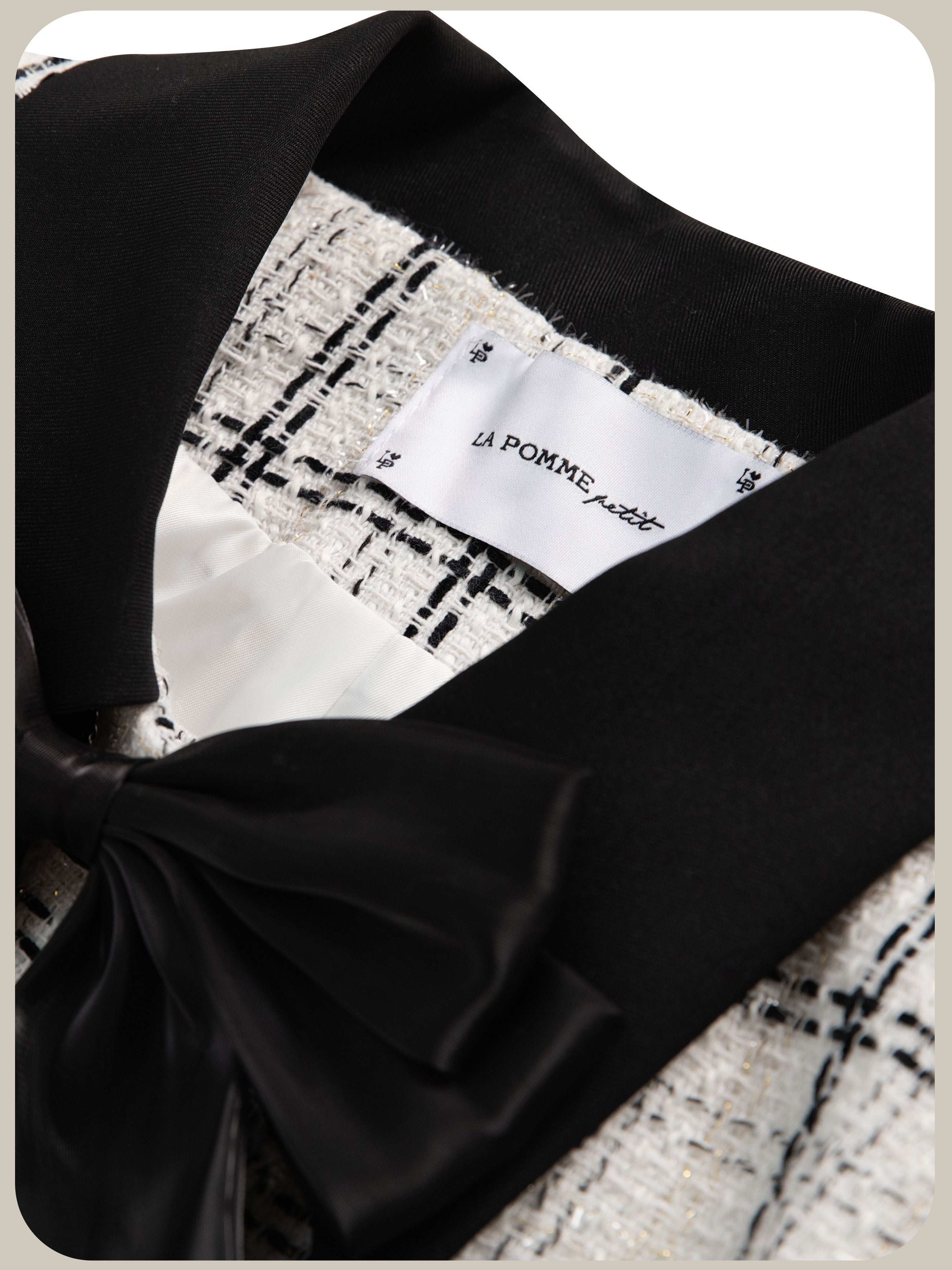 11/7 New Color❤︎ Elegant Tweed Ribbon Set-Up/エレガントツイードリボンセットアップ