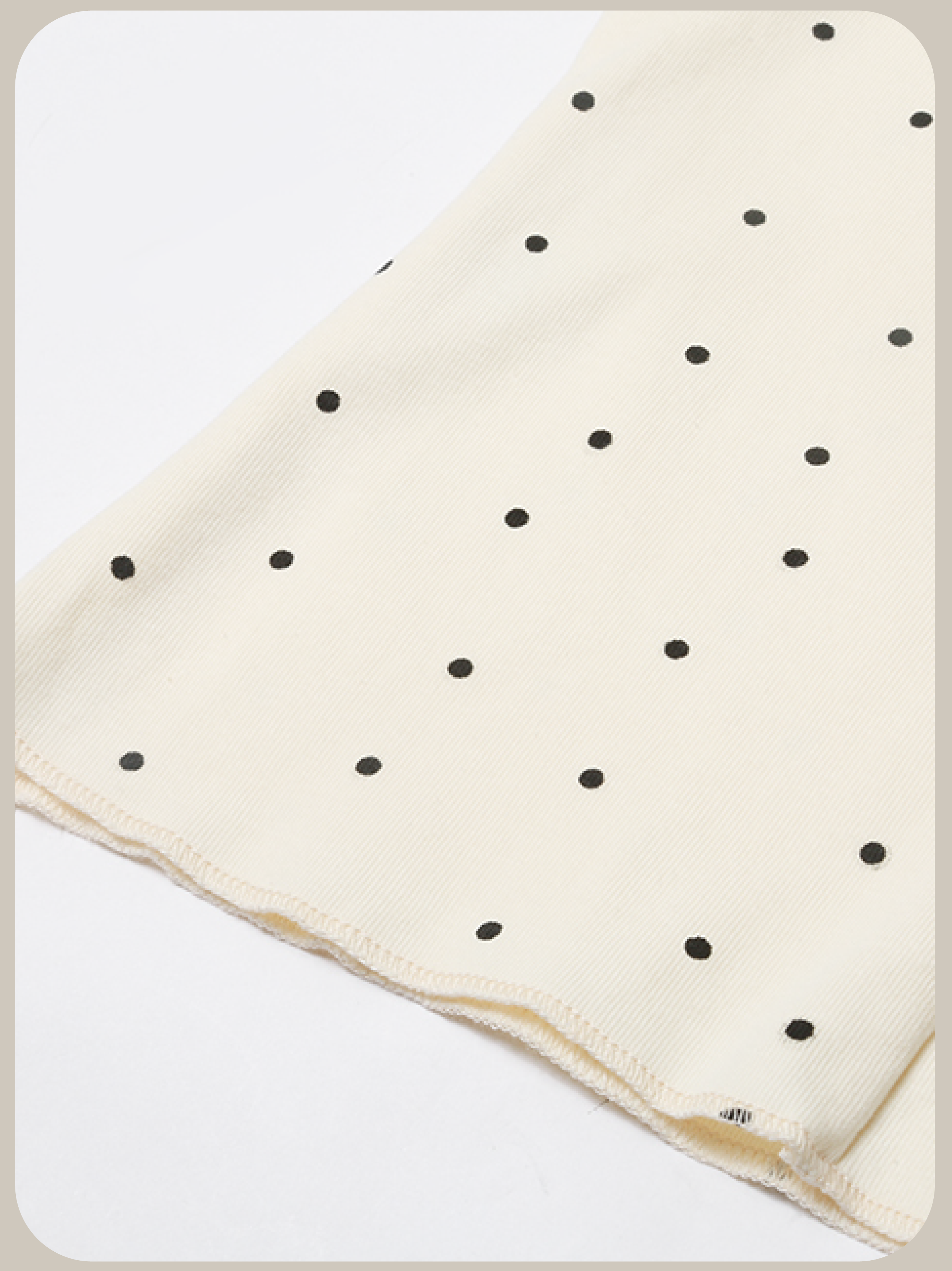 Dots Ribbon Deco T/ドットリボンデコTシャツ