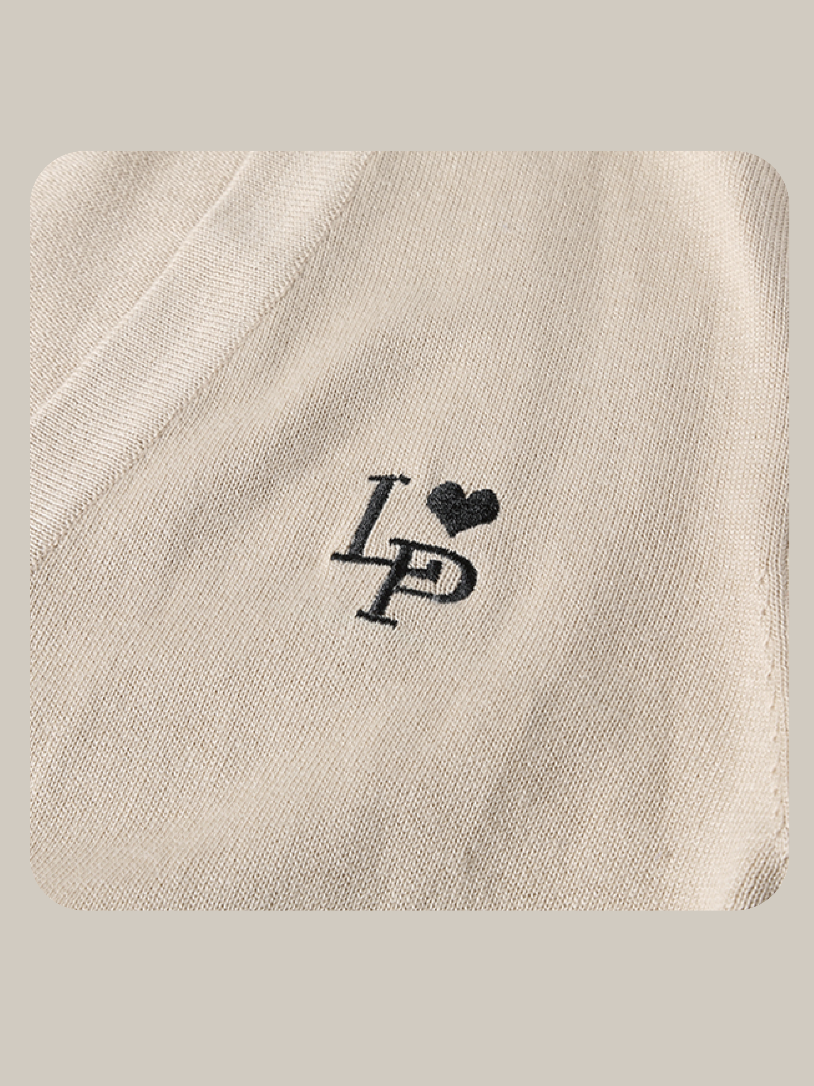 予約商品・LA POMME petit Icon Loose Cardigan Coffee