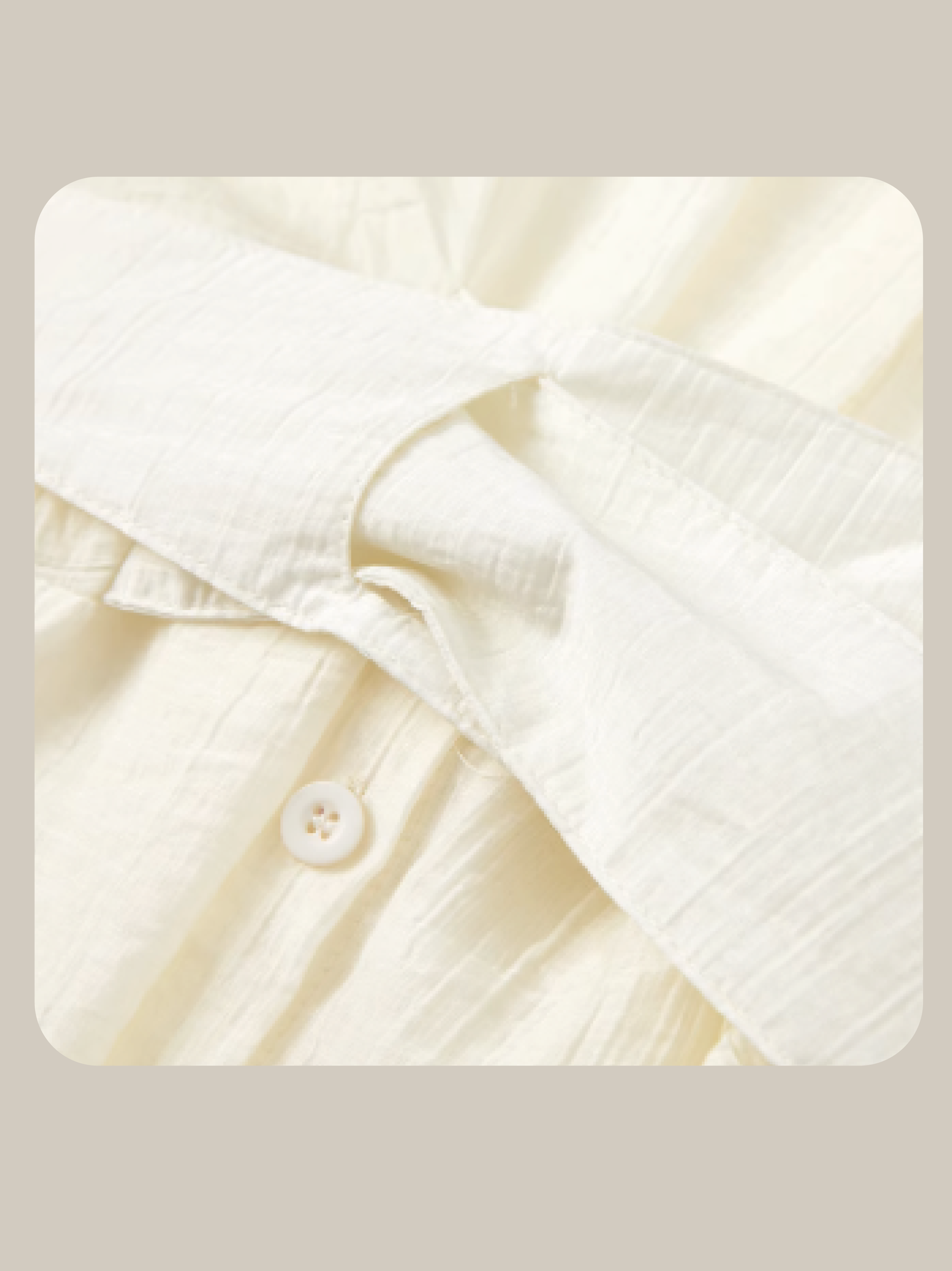 Cut Off Shirt Dress Set-up/カットオフシャツドレスセットアップ