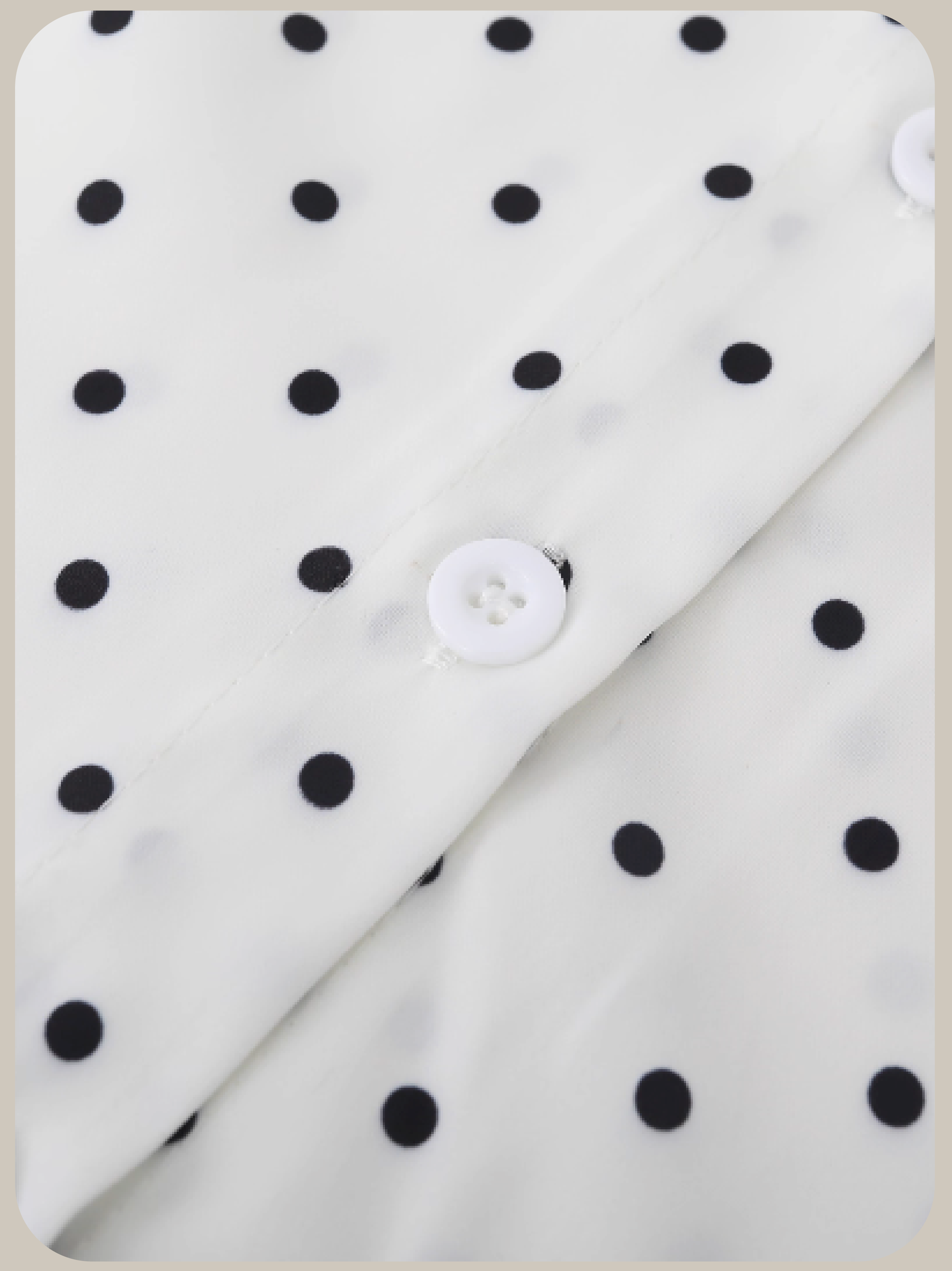 Big Ribbon Dot Shirt Set Up/ビッグリボンドットシャツセットアップ