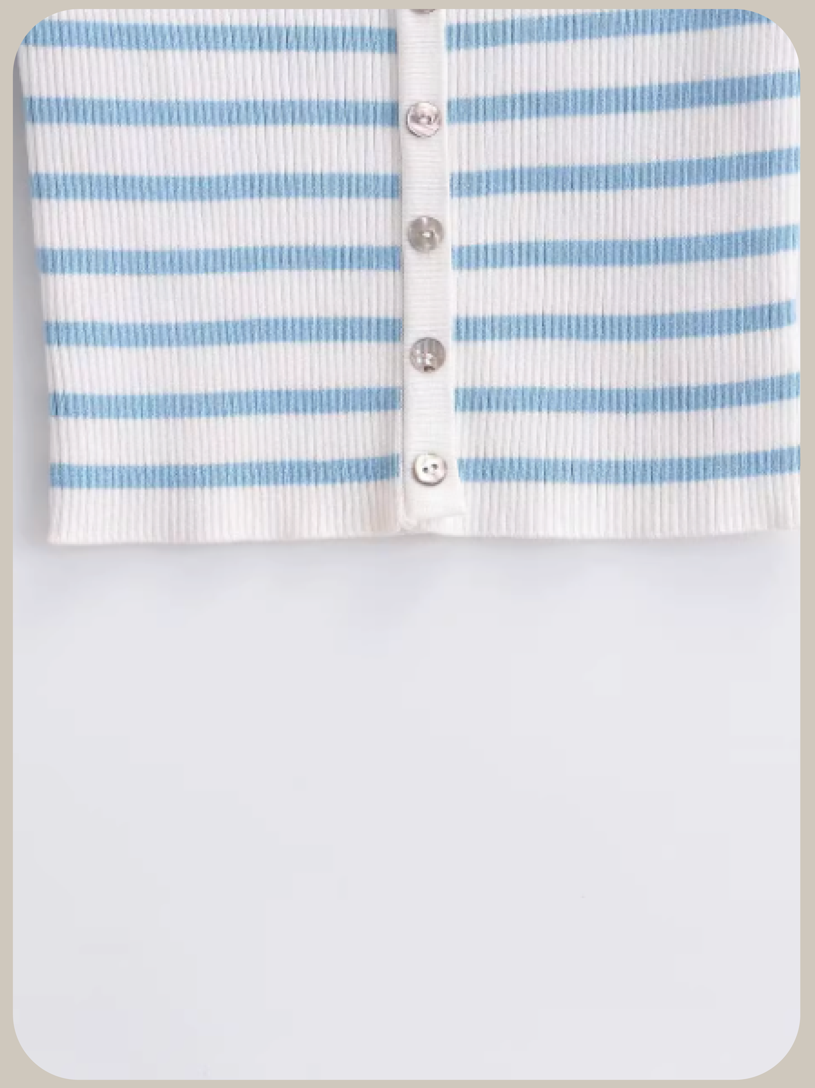 Off Shoulder Stripe Tops/オフショルダーストライプトップス