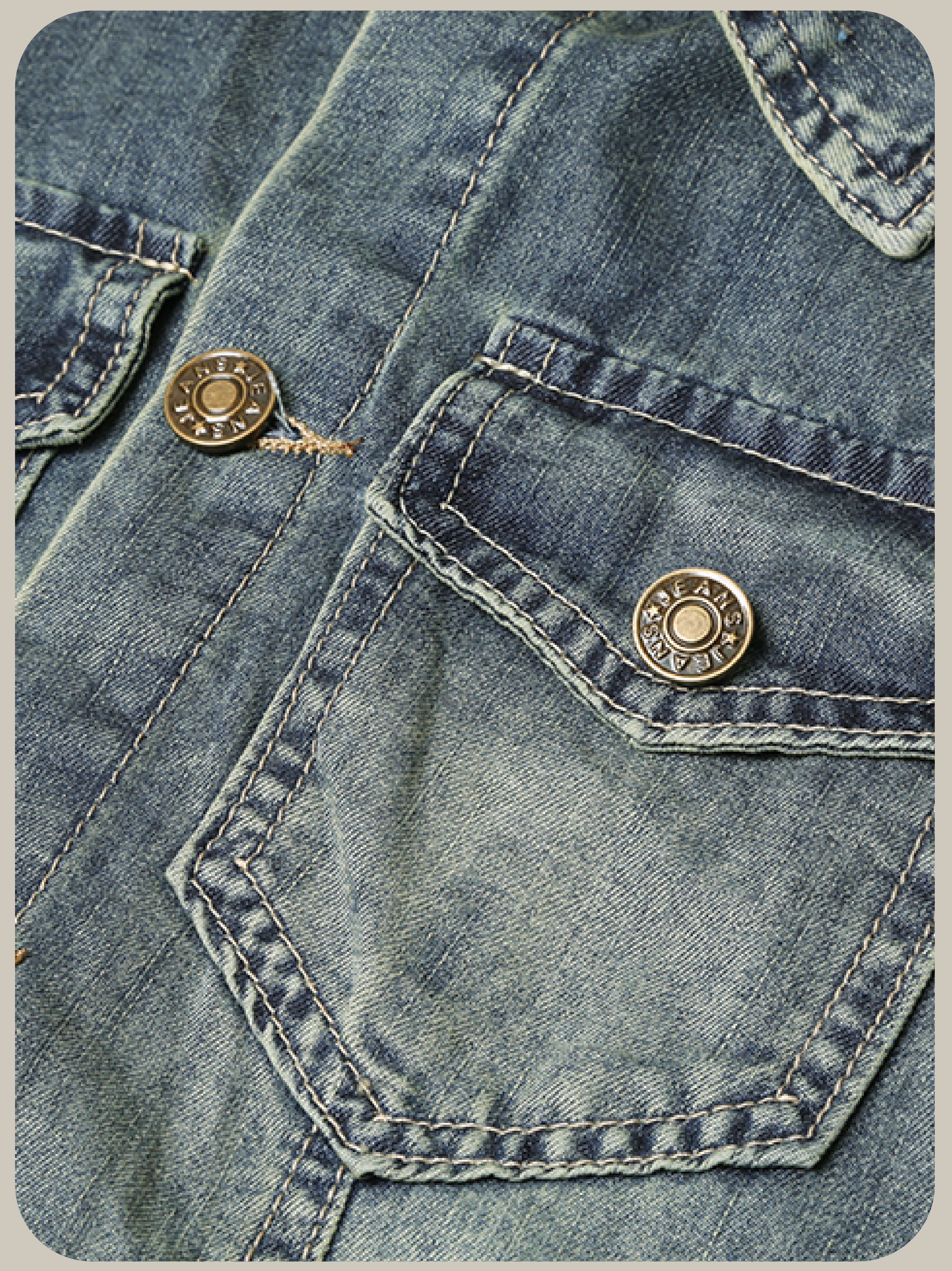 Puff Sleeve Denim One Piece/パフスリーブデニムワンピース