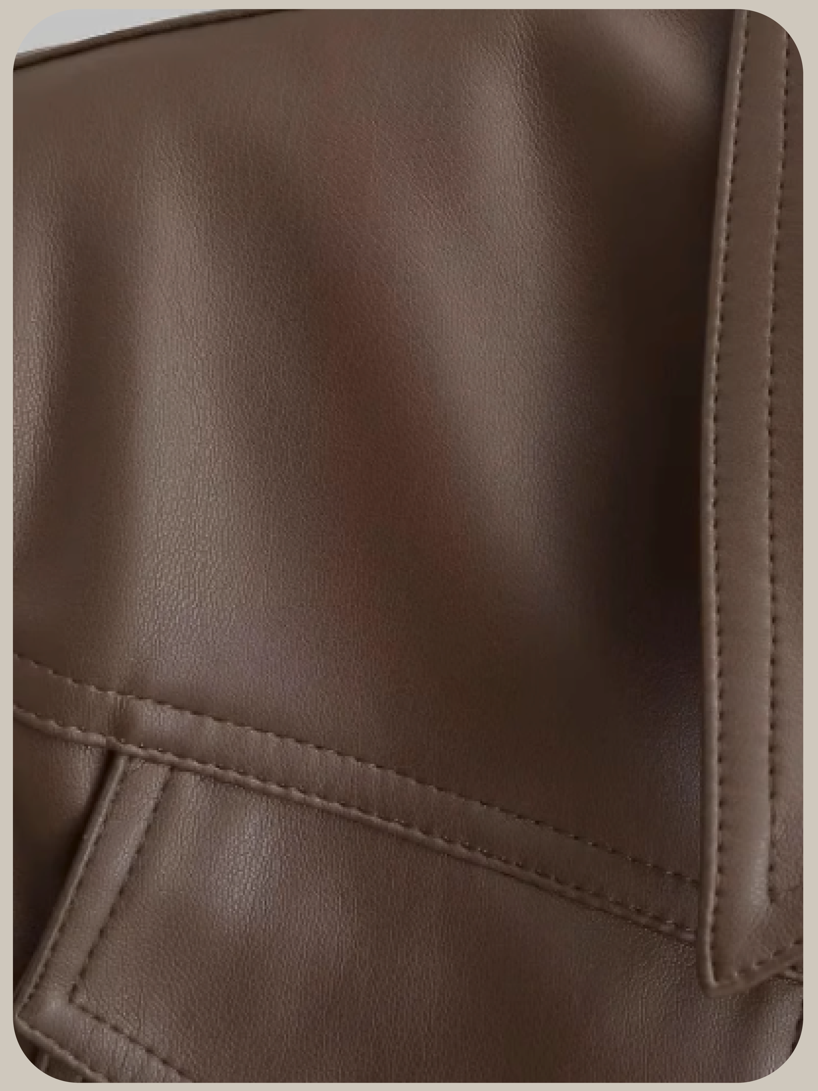 Cropped Short PU Jacket/クロップドショートPUジャケット