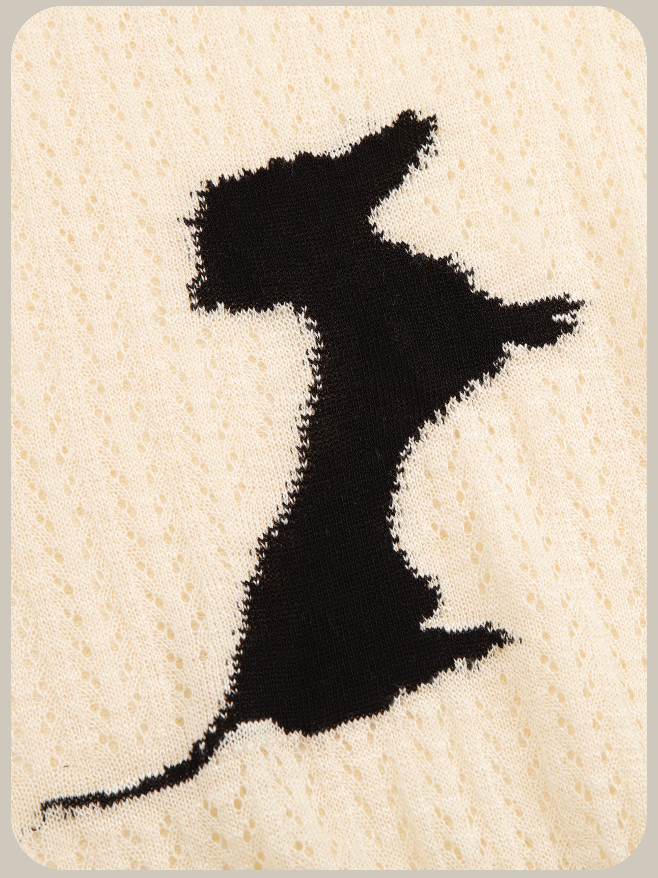 Embossed Doggy Summer Knit/エンボスドッグサマーニット