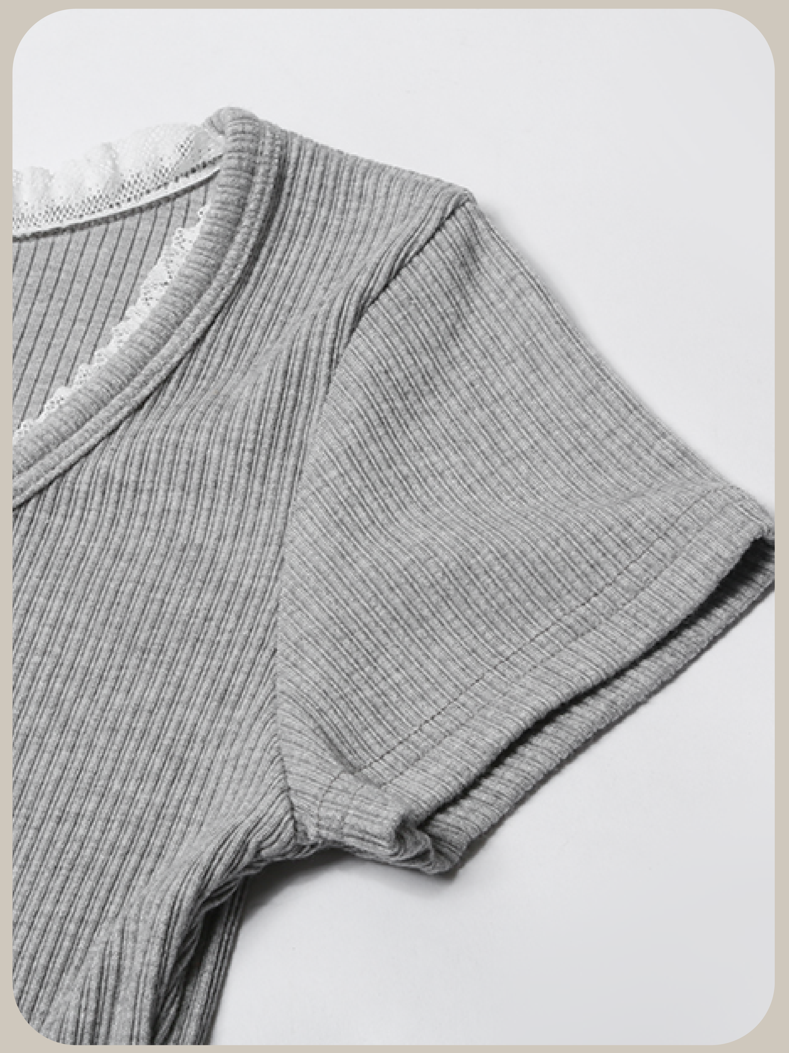 Princess Lace Trim T/プリンセスレーストリムTシャツ