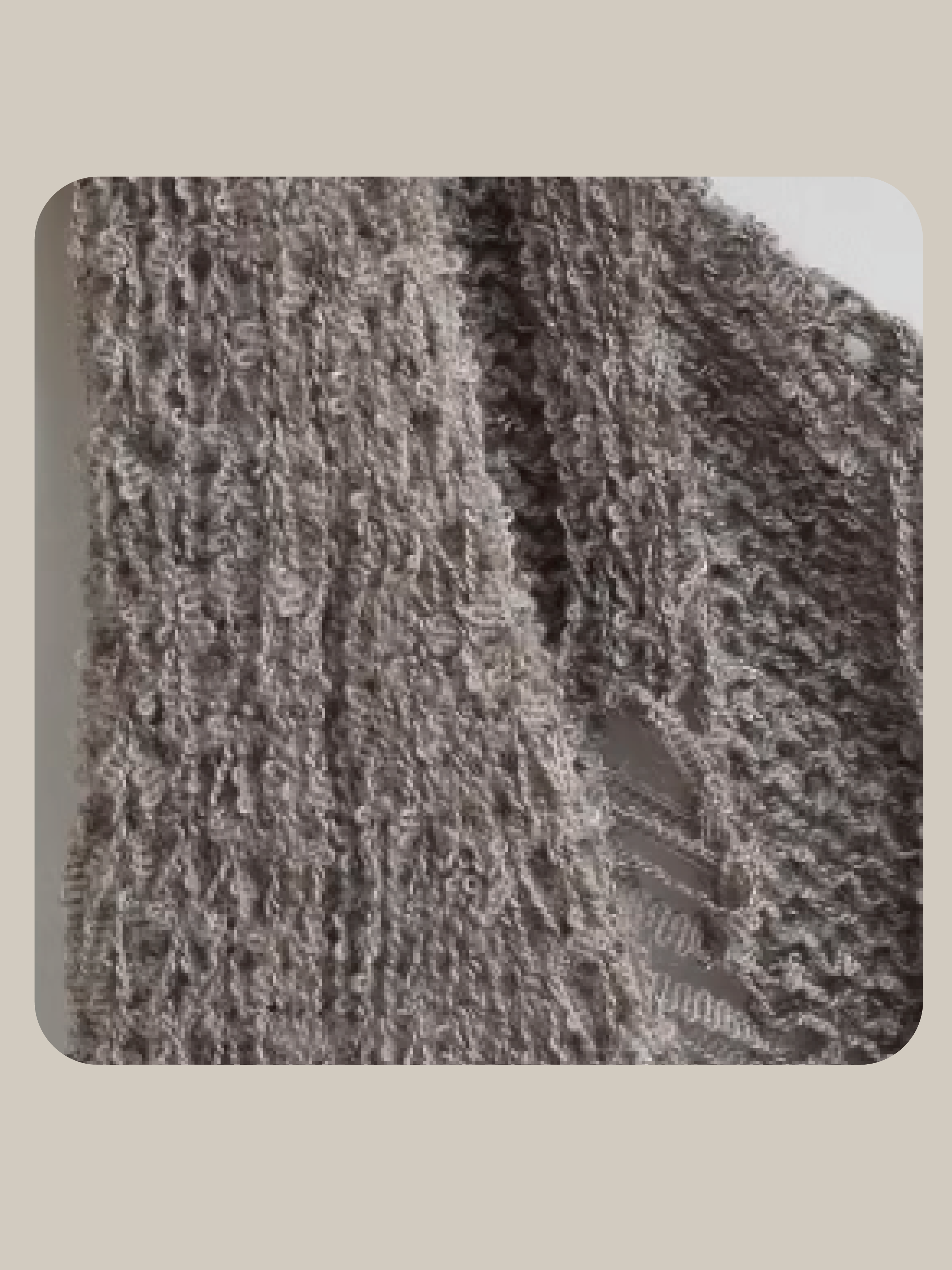 Broken Style Knit Vest/ブロークンスタイルニットベスト