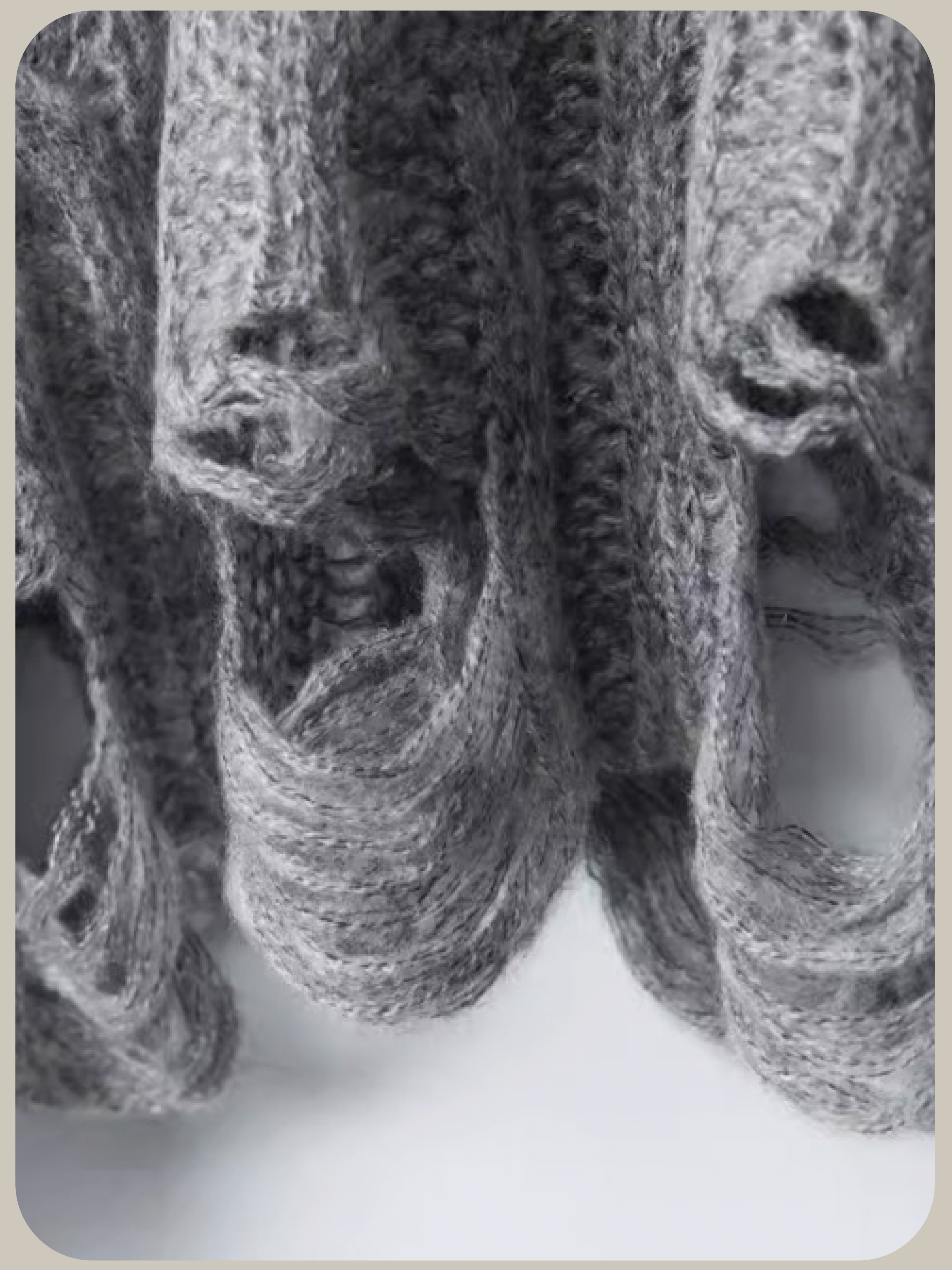 Hollow Out Broken Sweater