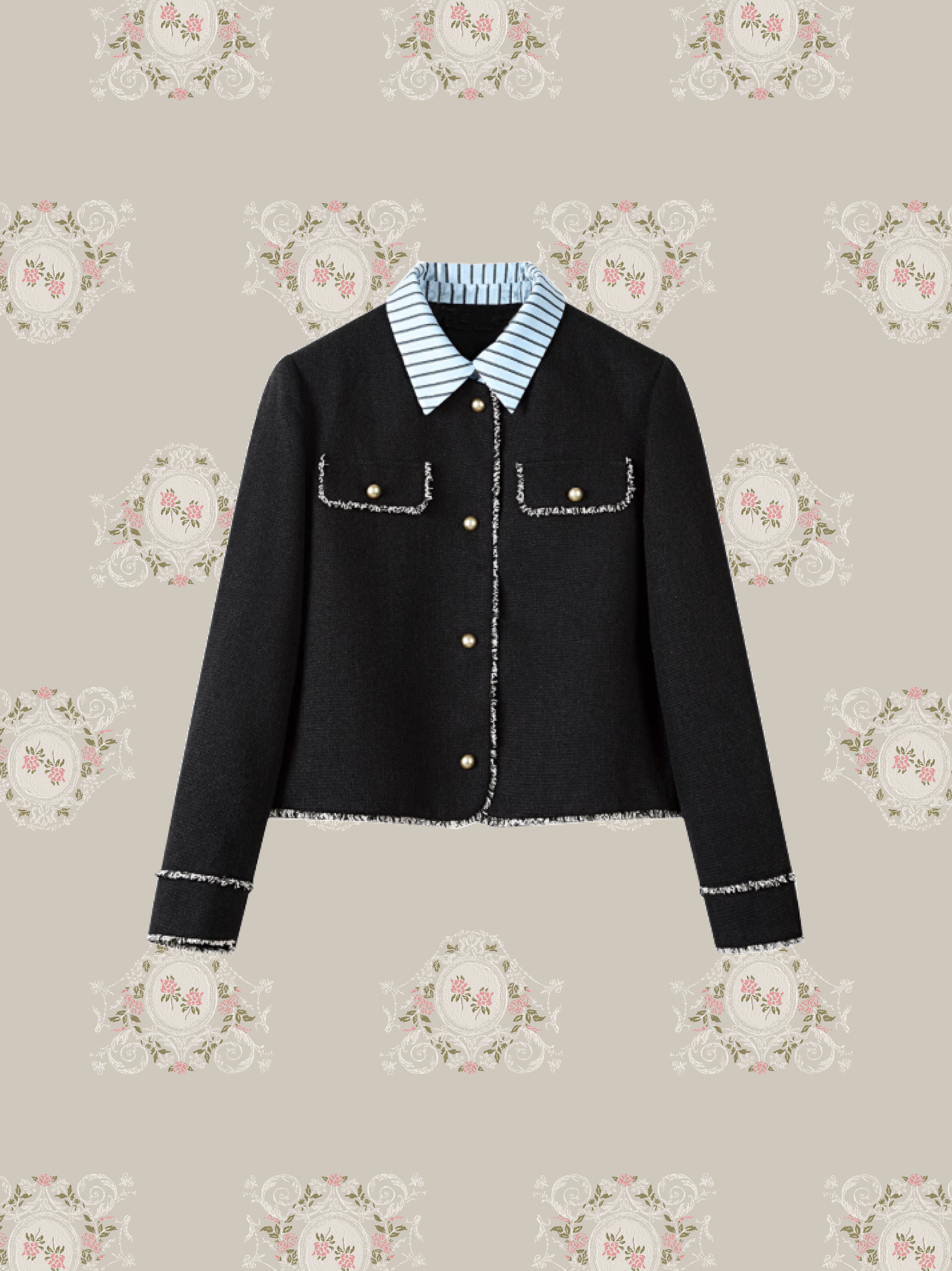 Patchwork Tweed Jacket/パッチワークツイードジャケット