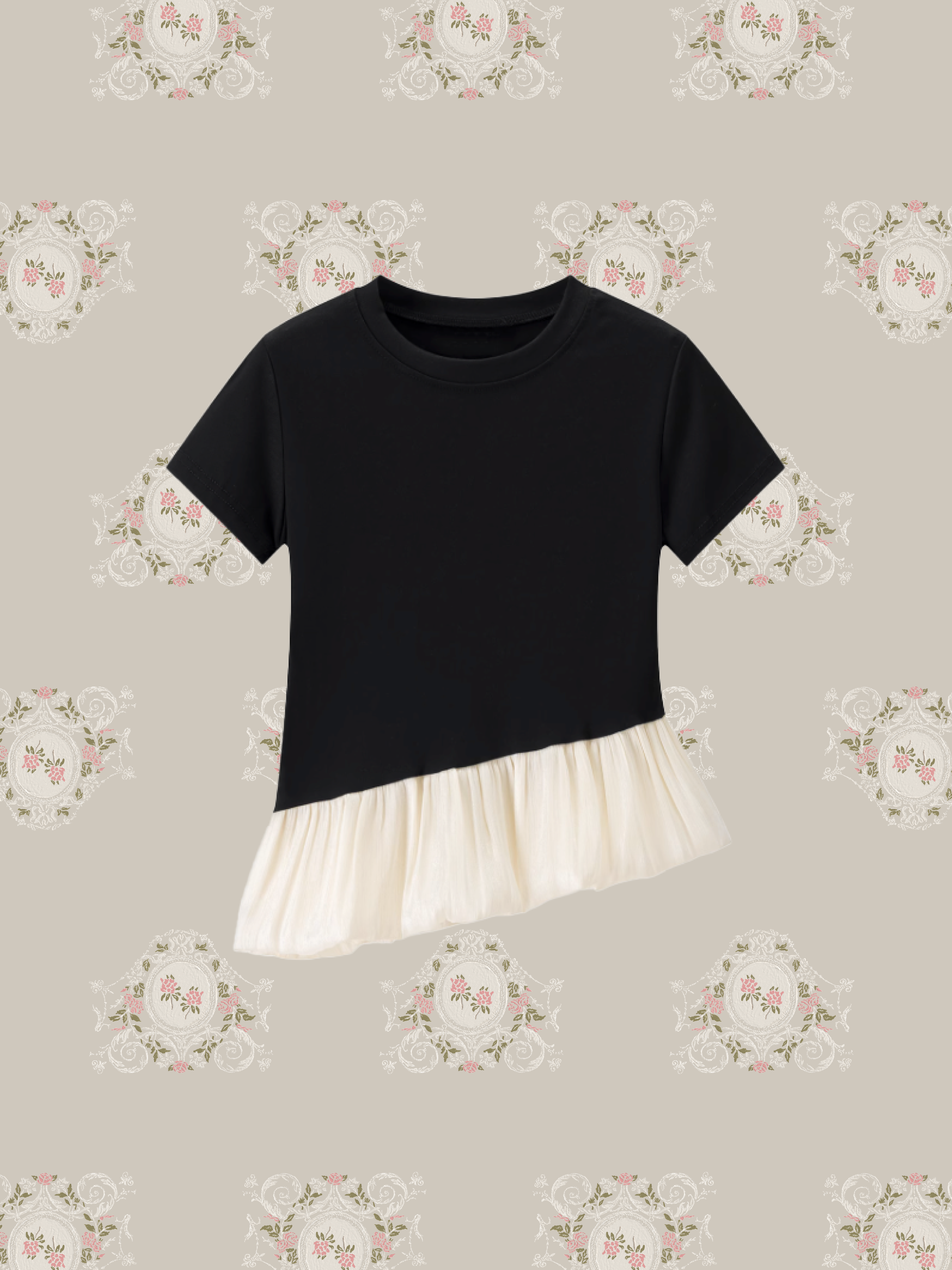 Champagne Trim Tee/シャンパントリムTシャツ