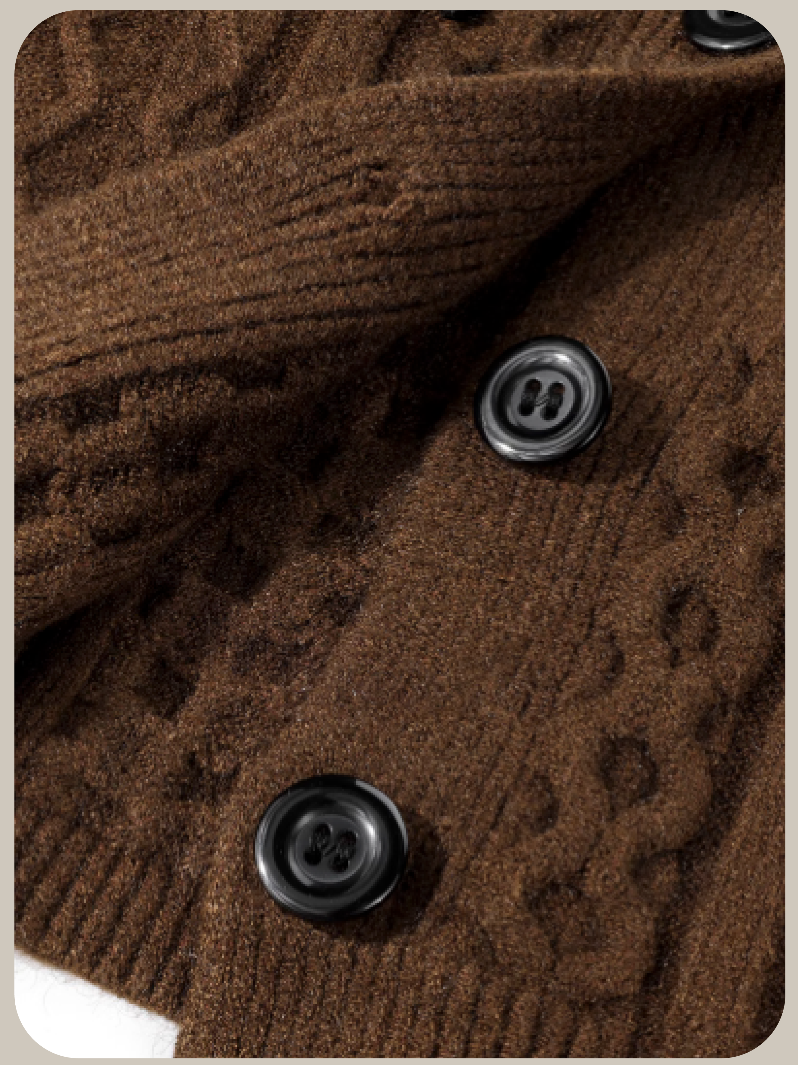 Many Ribbon Cape Knit/リボンケープニット