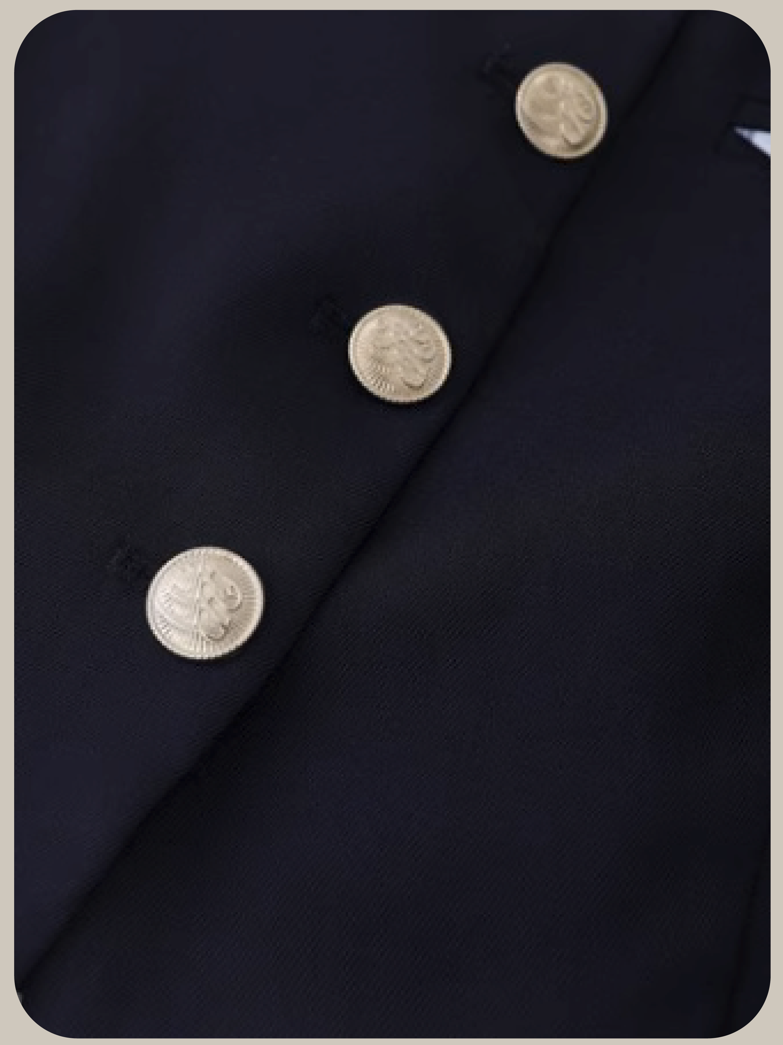 Preppy Stripe Stitching Jacket Set-Up/プレッピーストライプステッチジャケットセットアップ