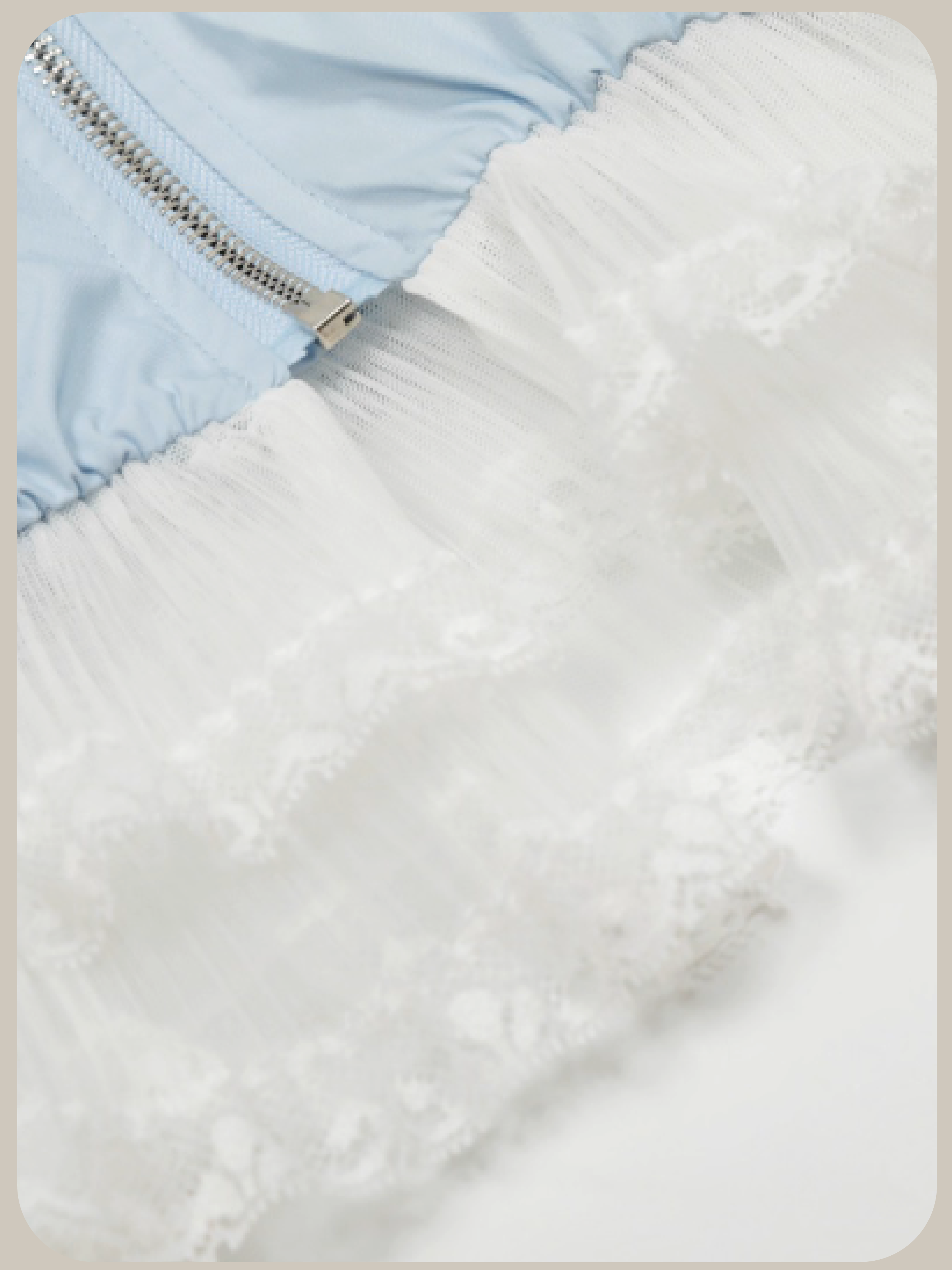 Lace Stitching Zip Jacket/レースステッチジップジャケット