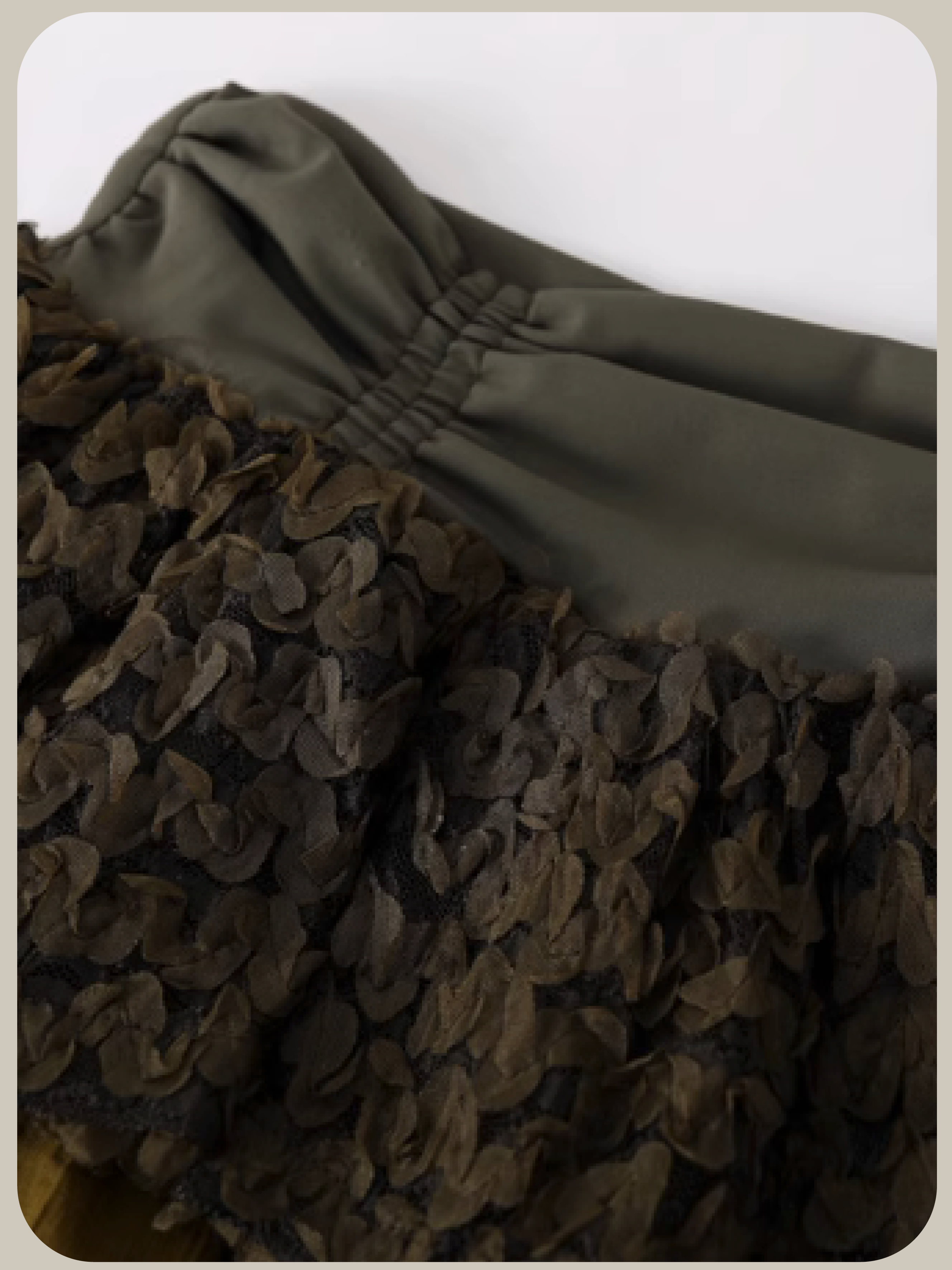 Emboss Layer Ruffle Skirt/エンボスレイヤーフリルスカート