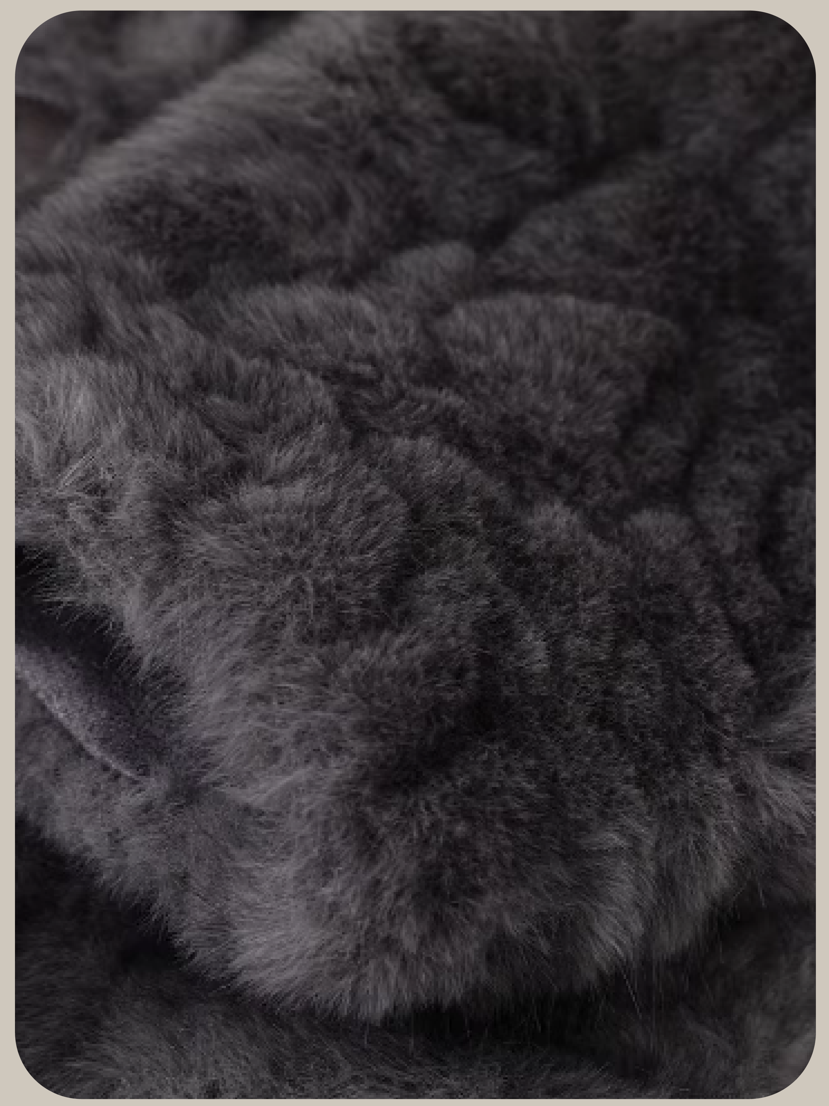 Faux Fur Leather Stitching Short Coat/フェイクファーレザーステッチショートコート