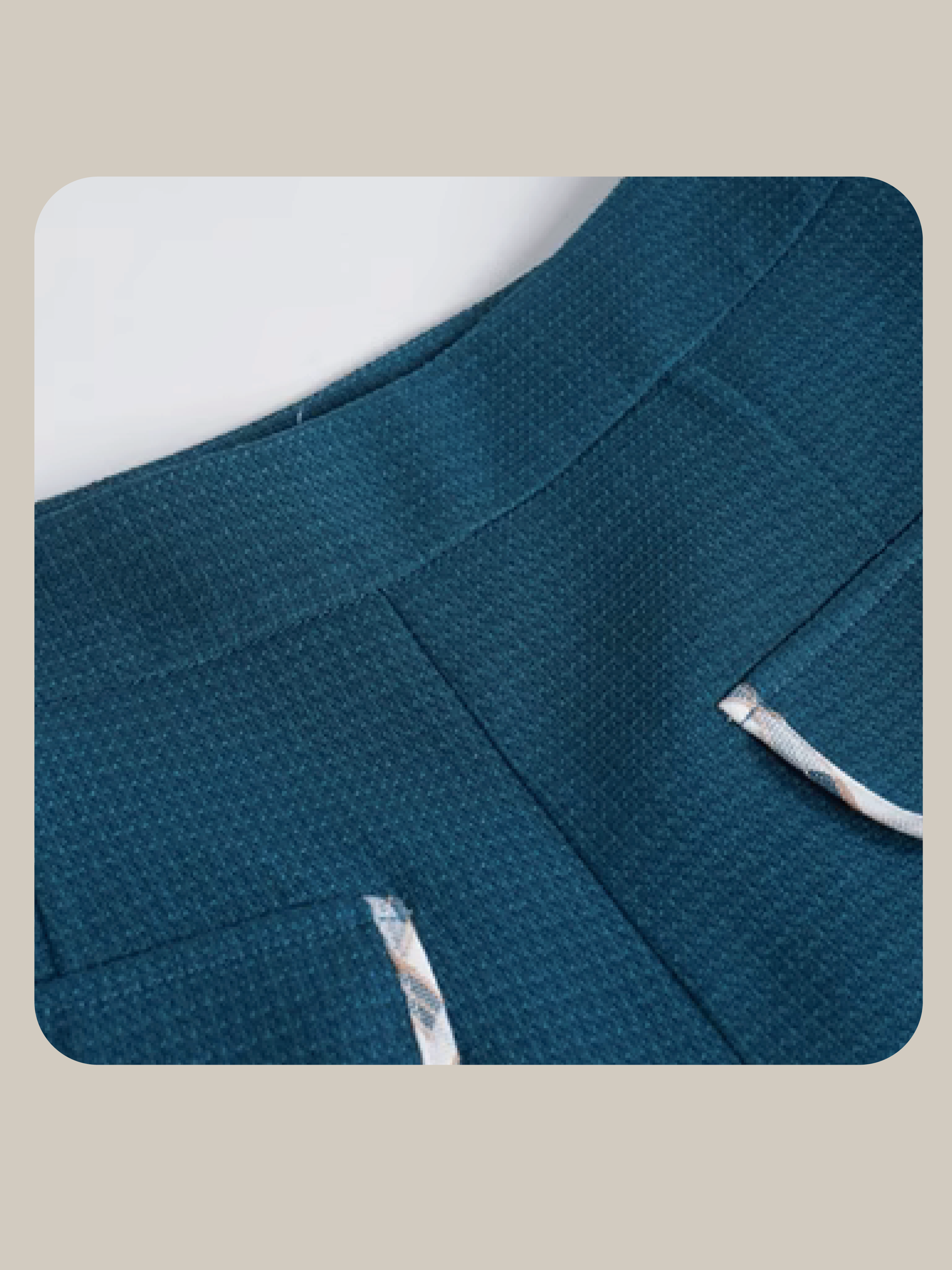 Green Piping Short Pants Set-Up/グリーンパイピングショートパンツセットアップ