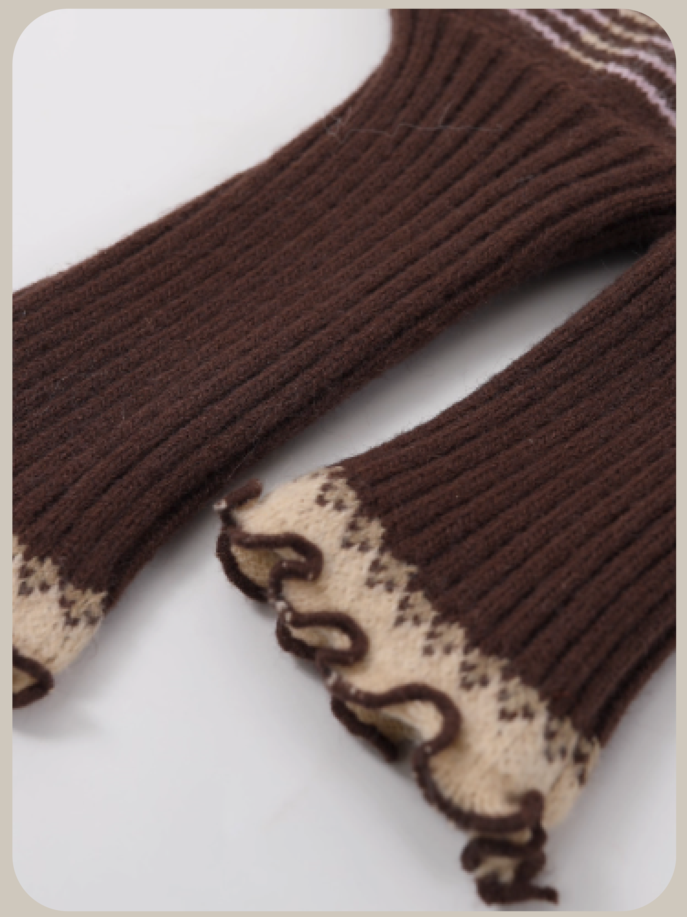 Jacquard Cardigan With Head Piece/ヘッドドレス付きジャカードカーディガン