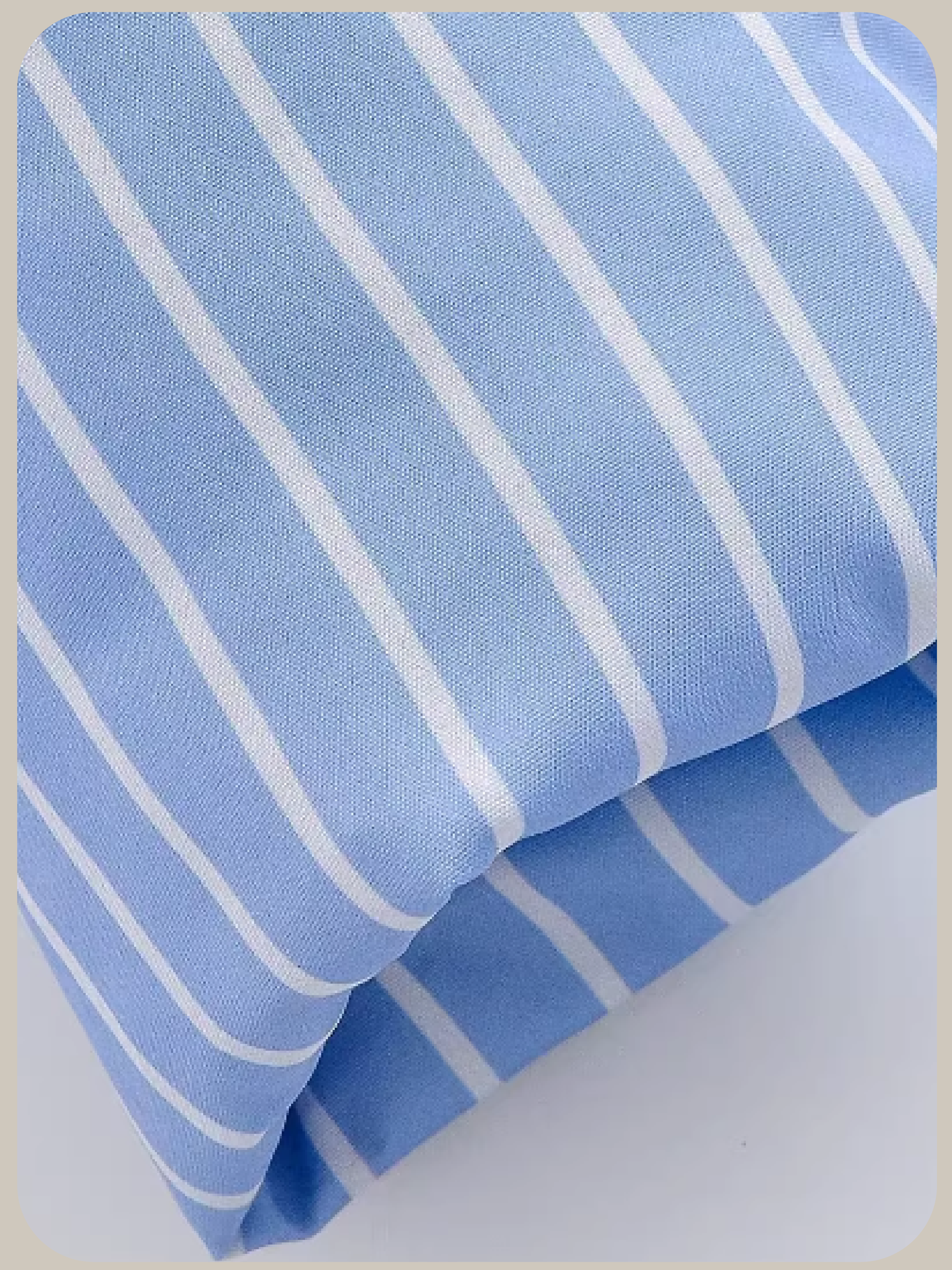 Blue Stripe Down Jacket/ブルーストライプダウンジャケット