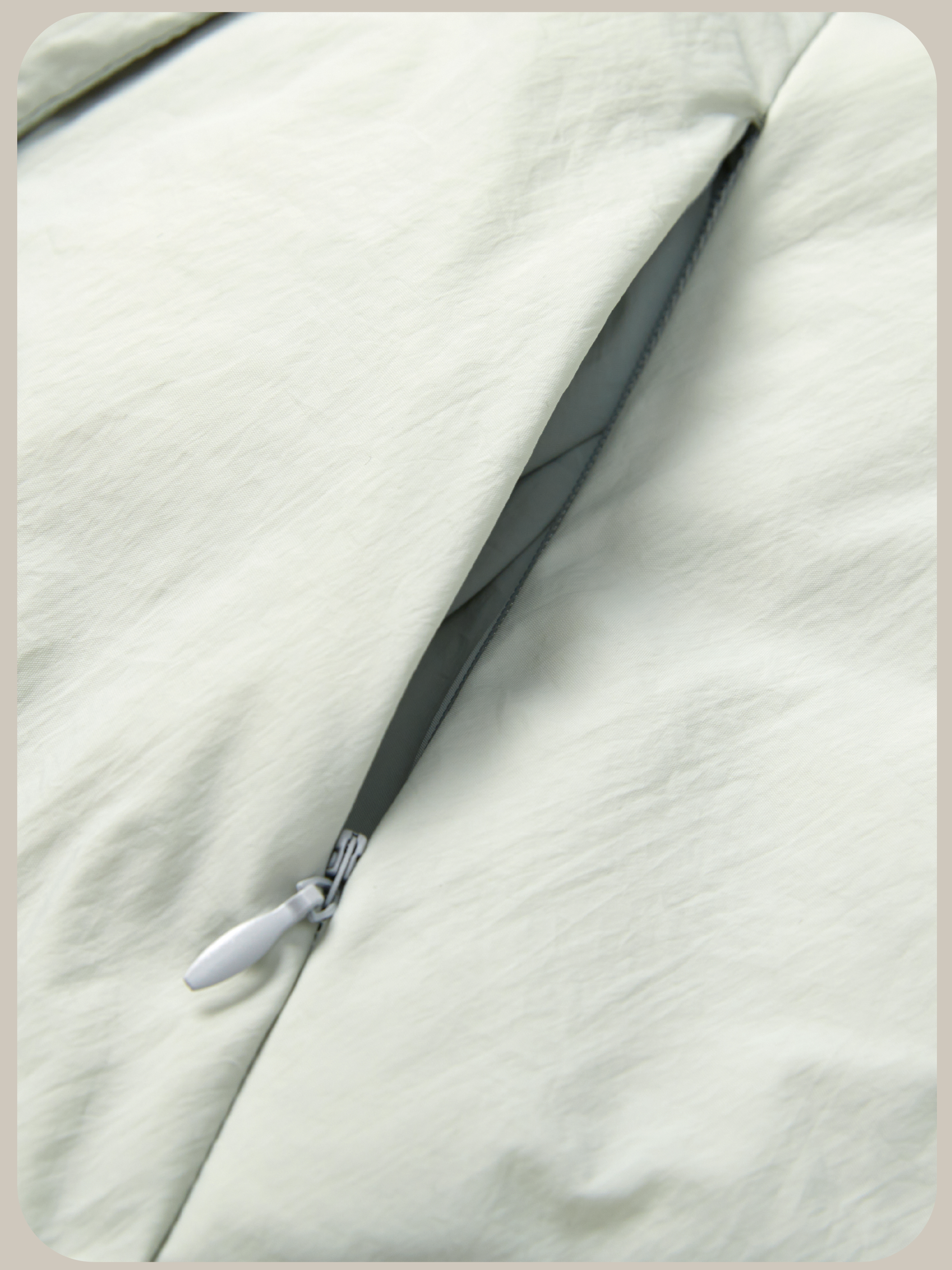 Quilting Ribbon Puffer Duck Down Jacket キルティングリボンパファーダックダウンジャケット