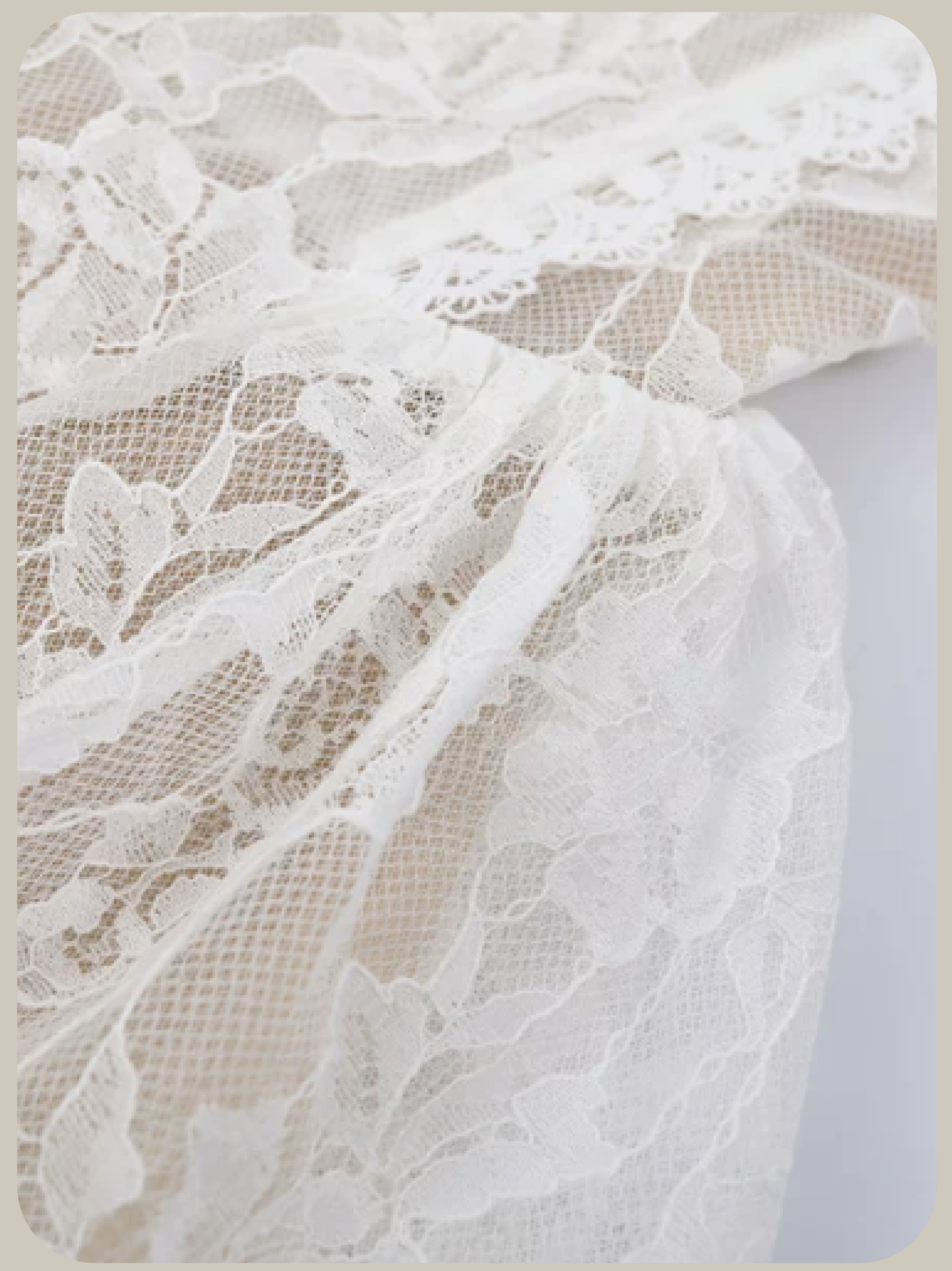 Texture Lace Waisted Bustier Dress/テクスチャーレースビスチェドレス