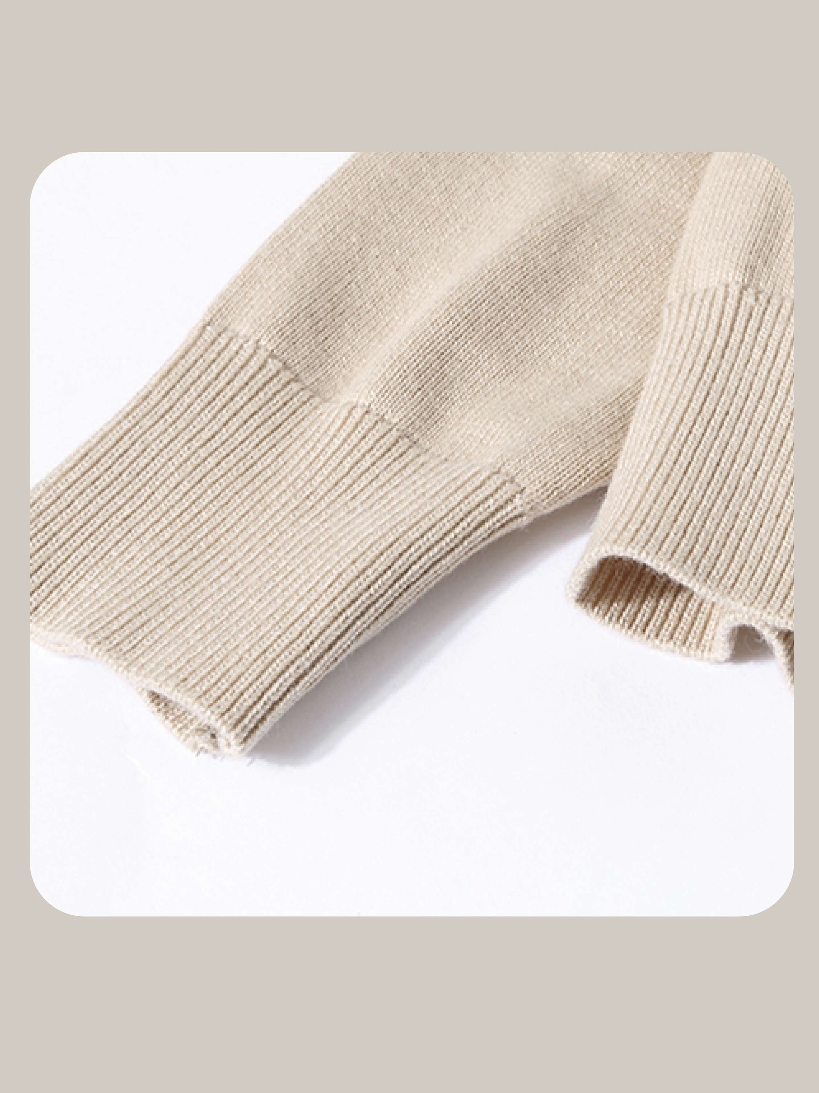 予約商品・LA POMME petit Icon Loose Cardigan Coffee