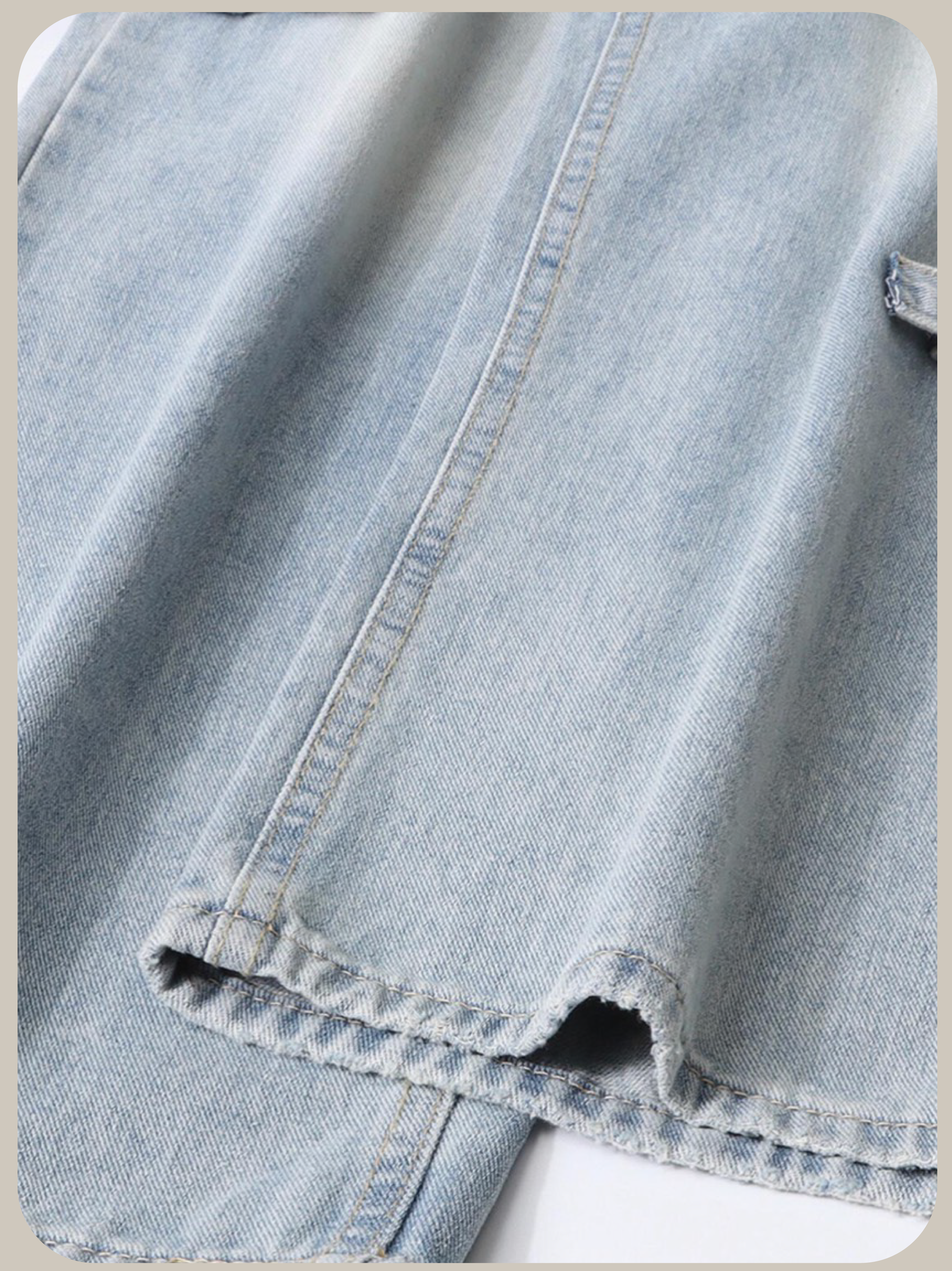 Ribbon Wide Denim Pants/リボンワイドデニムパンツ