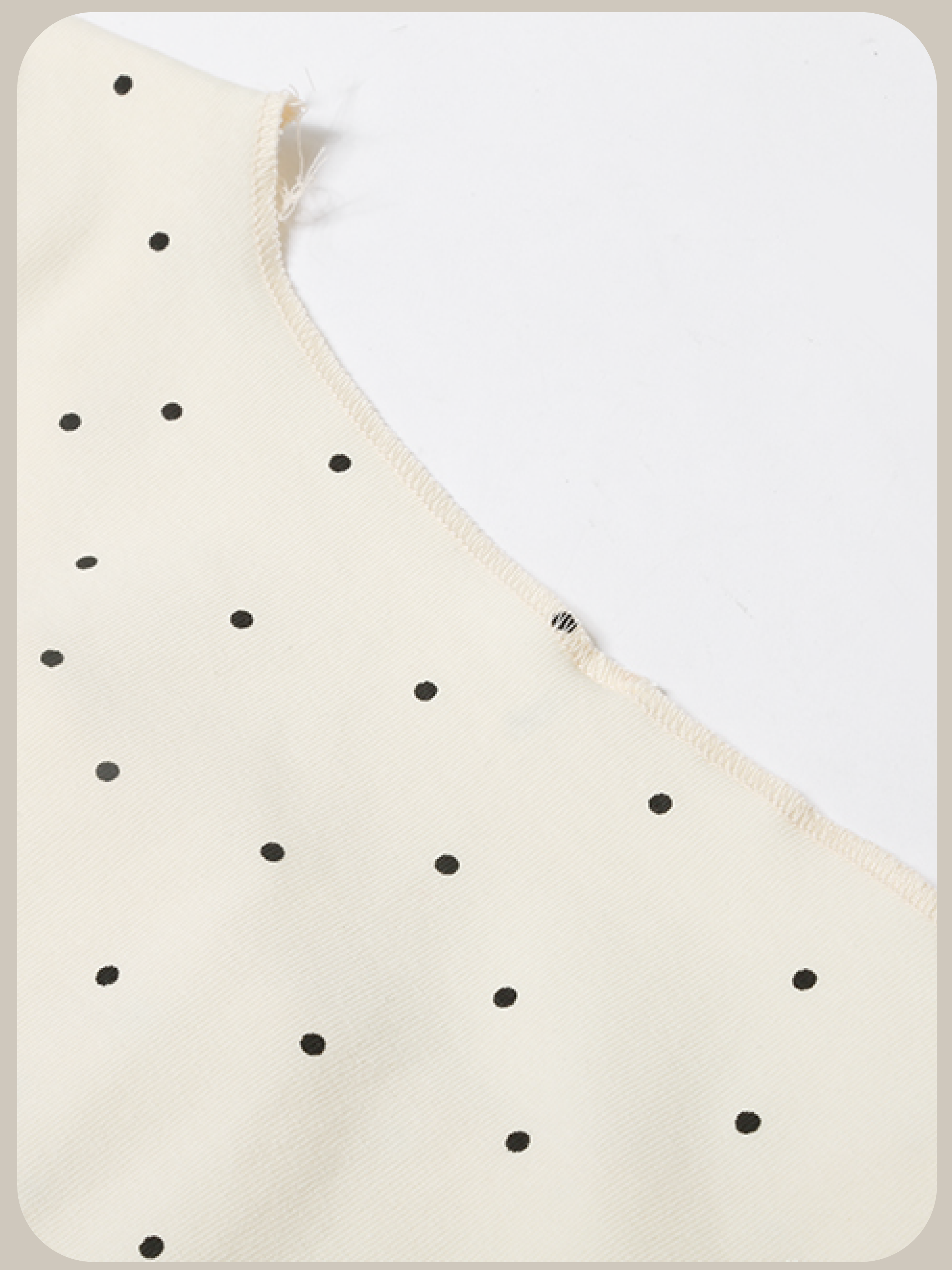 Dots Ribbon Deco T/ドットリボンデコTシャツ