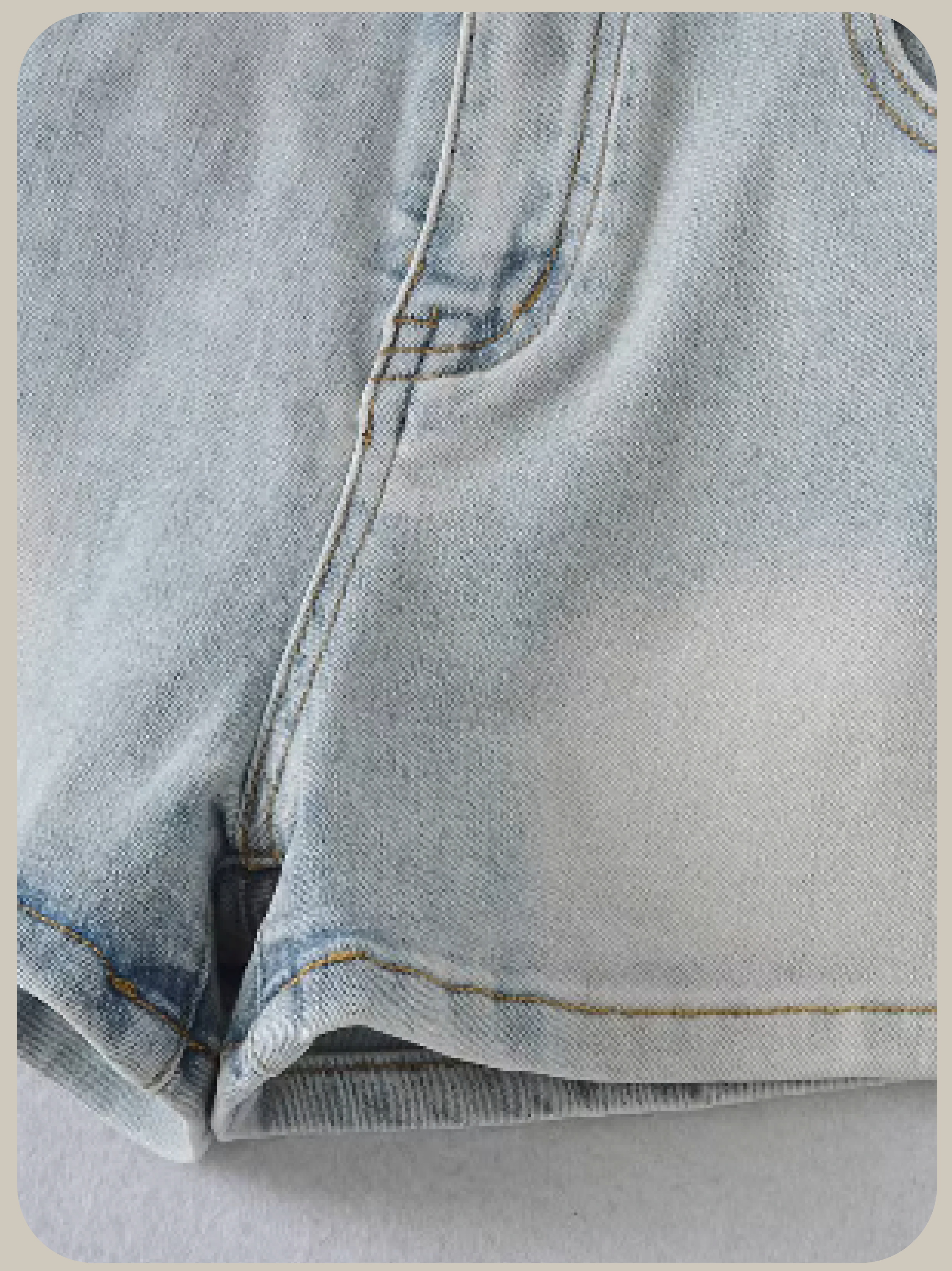 Cute Lace Deco Denim Pants/キュートレースデコデニムパンツ