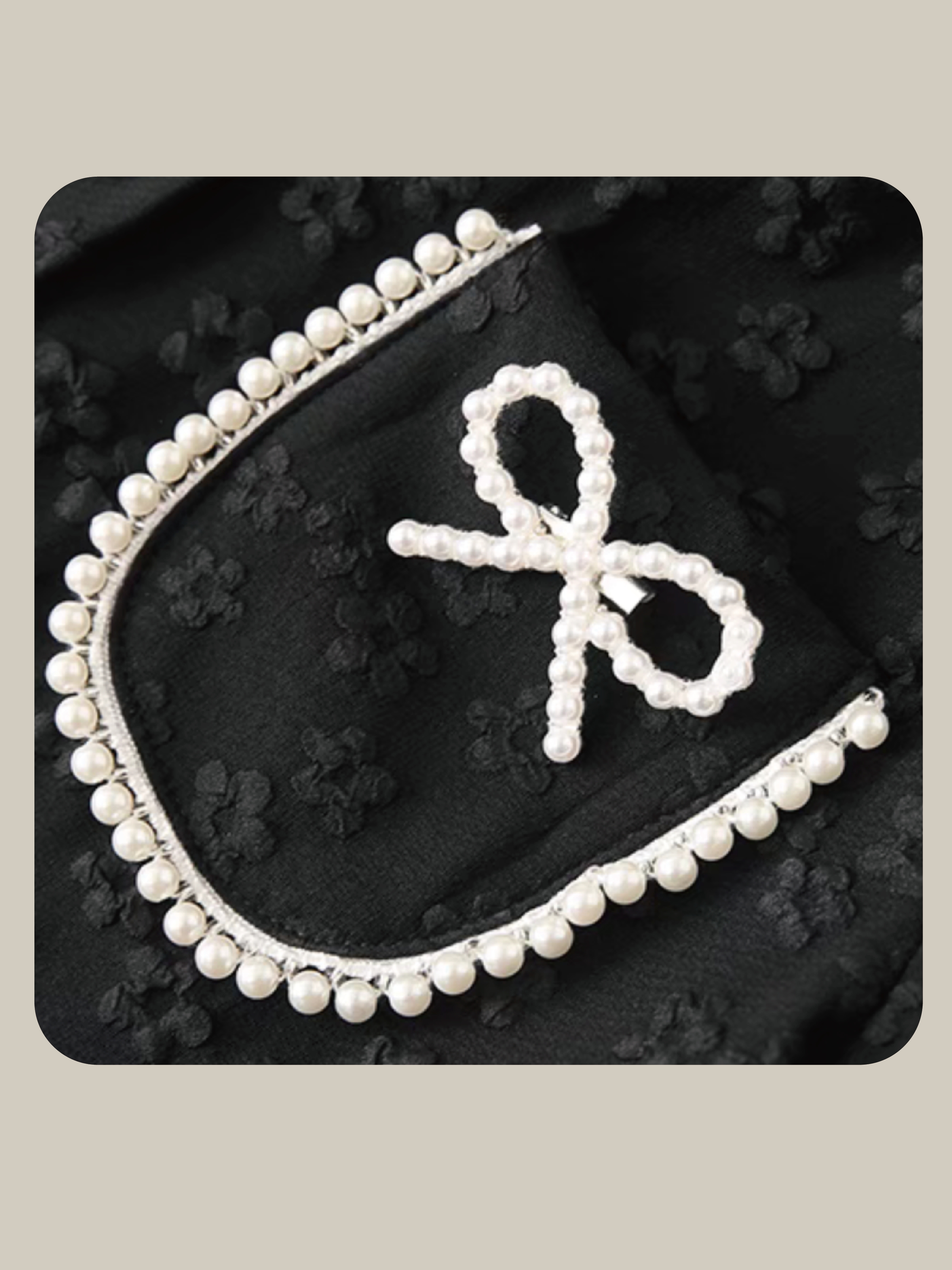 Ribbon Flower Jacquard Dress/リボンフラワージャカードドレス