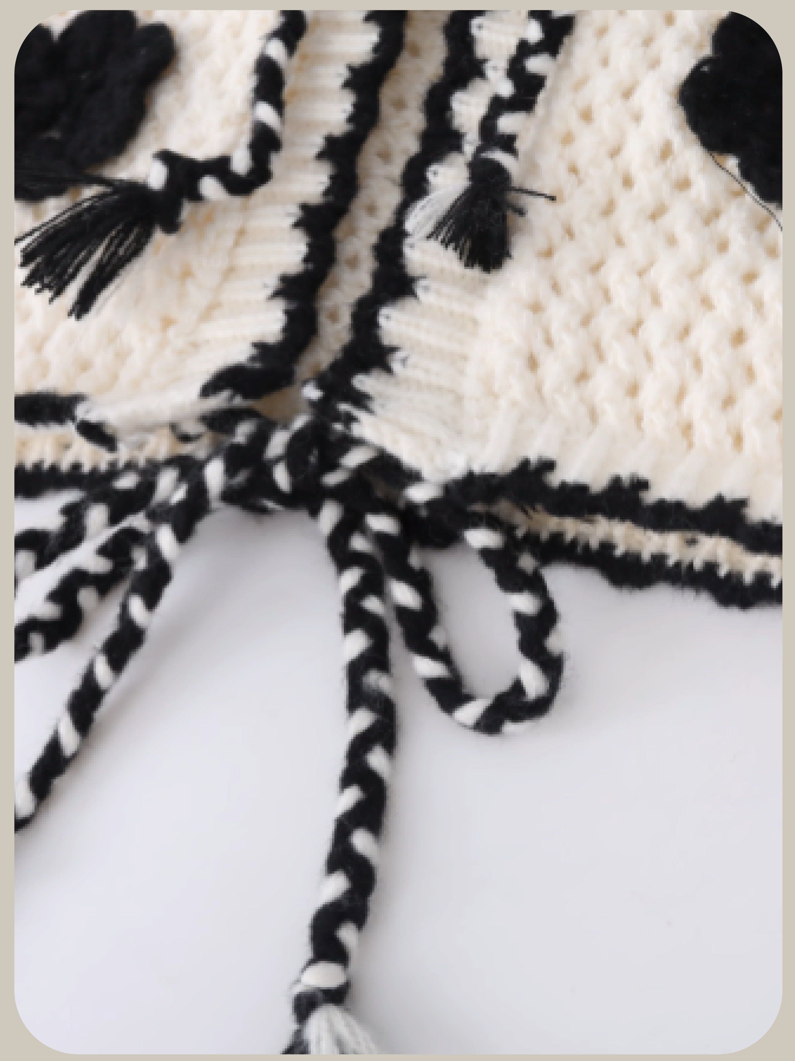 Hollow Out Piping Cardigan/ホローアウトパイピングカーディガン