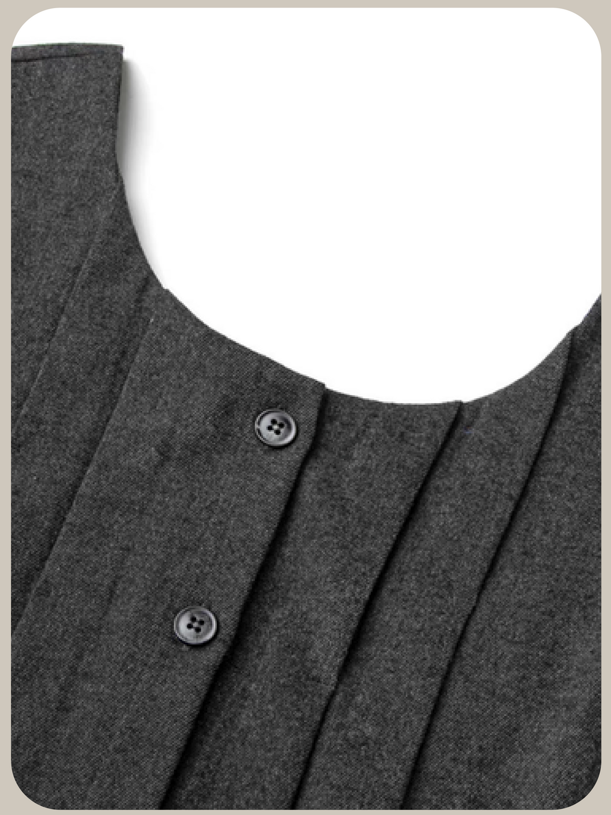 Belted Woolly Dress With Bow Tie Collar Blouse Set Up/ベルト付きウールワンピースボウタイブラウスセットアップ