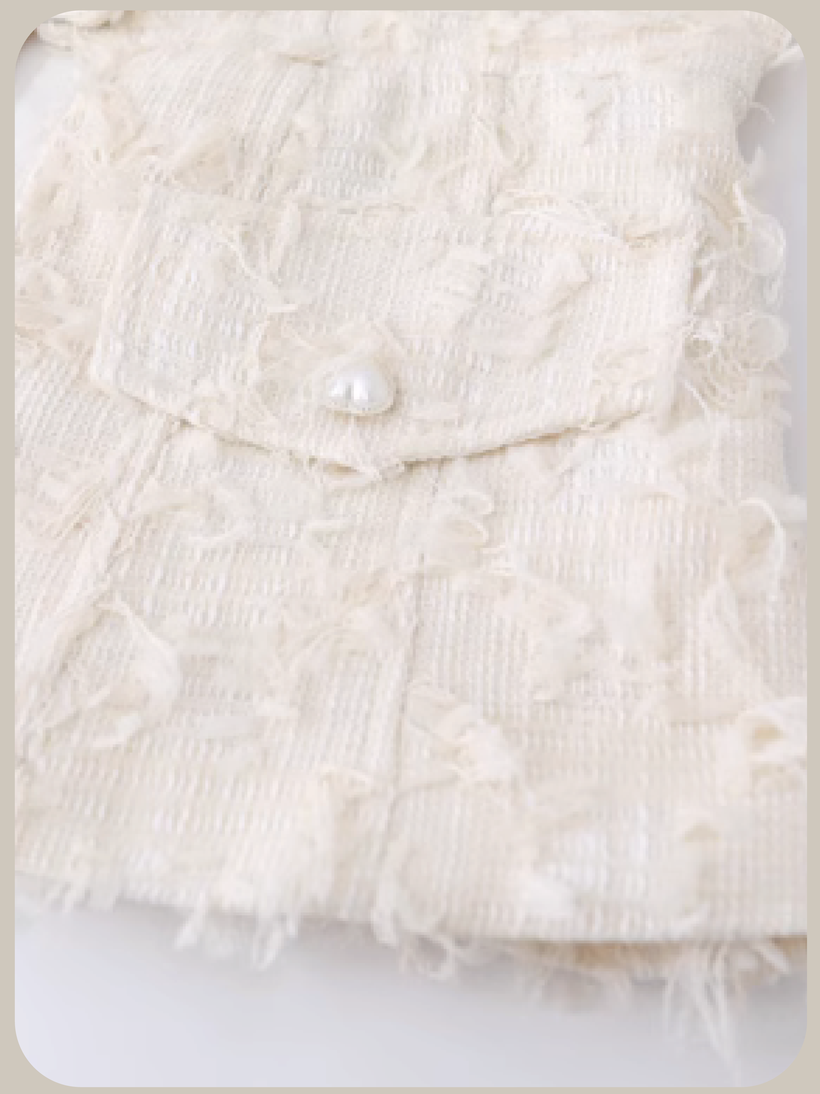 Princess Pearl Button Sheer Jacket Set-Up/プリンセスパールボタンシアージャケットセットアップ