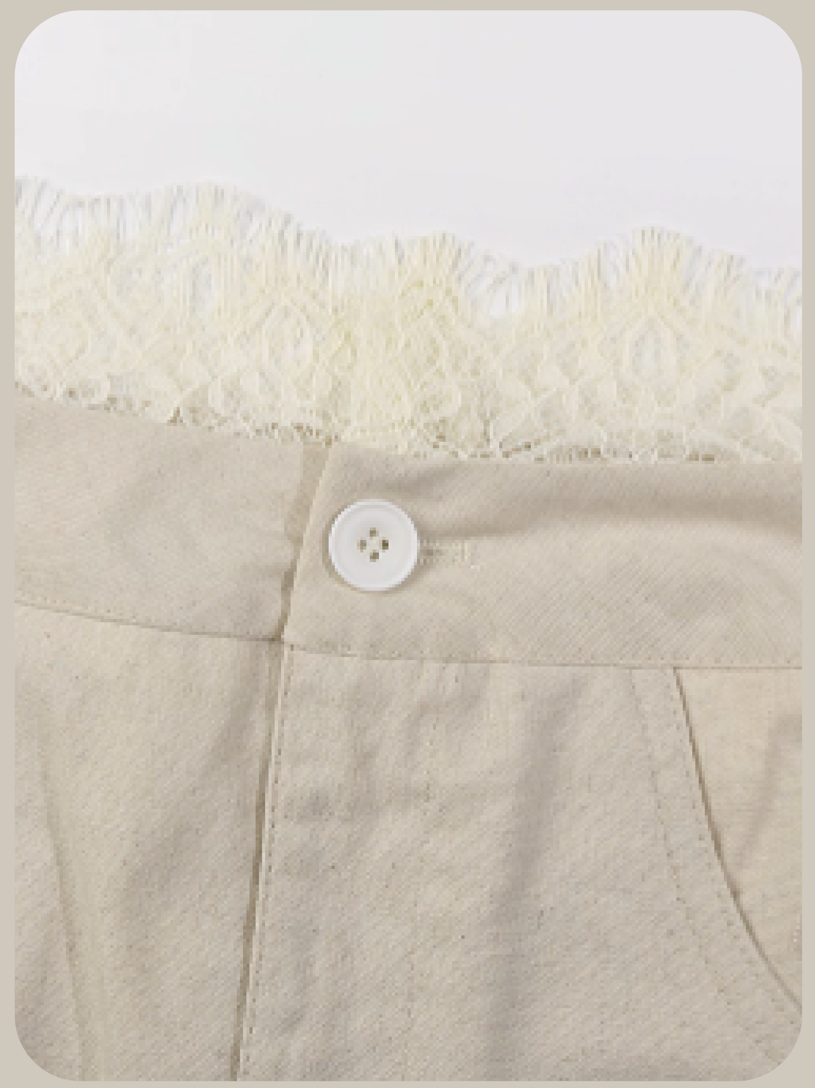 Texture Lace Motif Skirt Set Up/テクスチャーレースモチーフスカートセットアップ