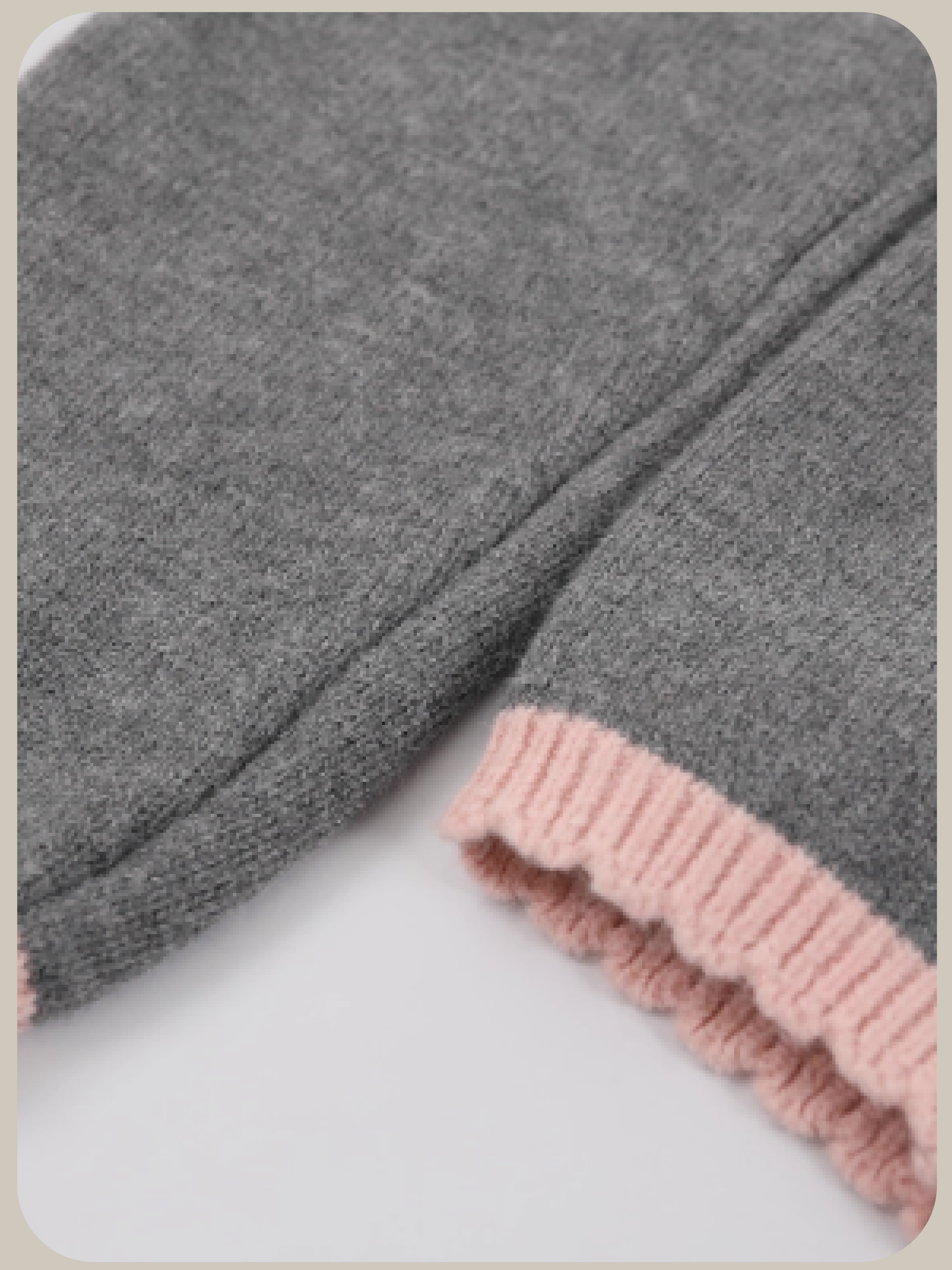 Two Tone Knitting Skirt Set Up/ツートンニットスカートセットアップ