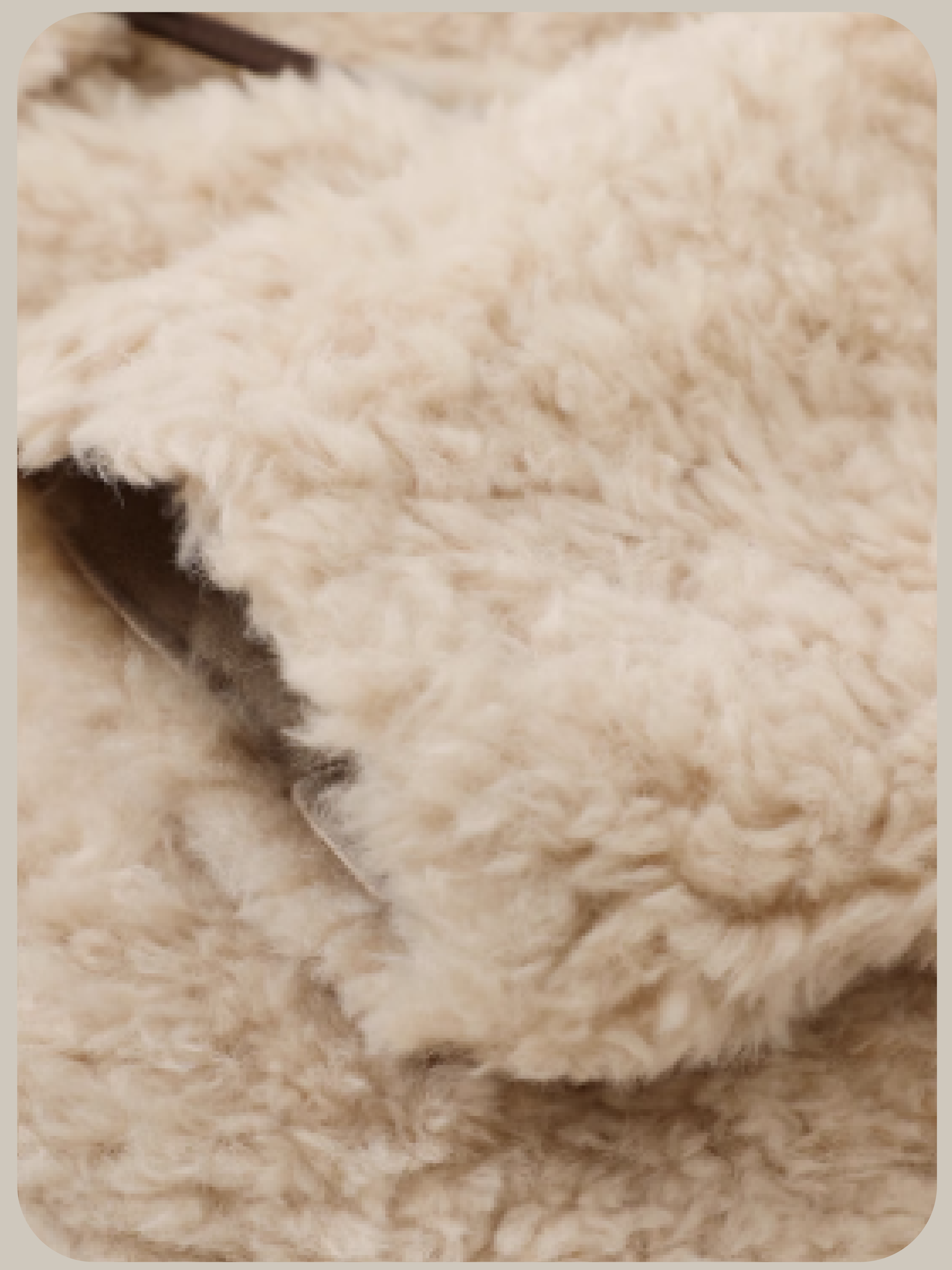 Cozy Faux Fur Long Coat/フェイクファーロングコート