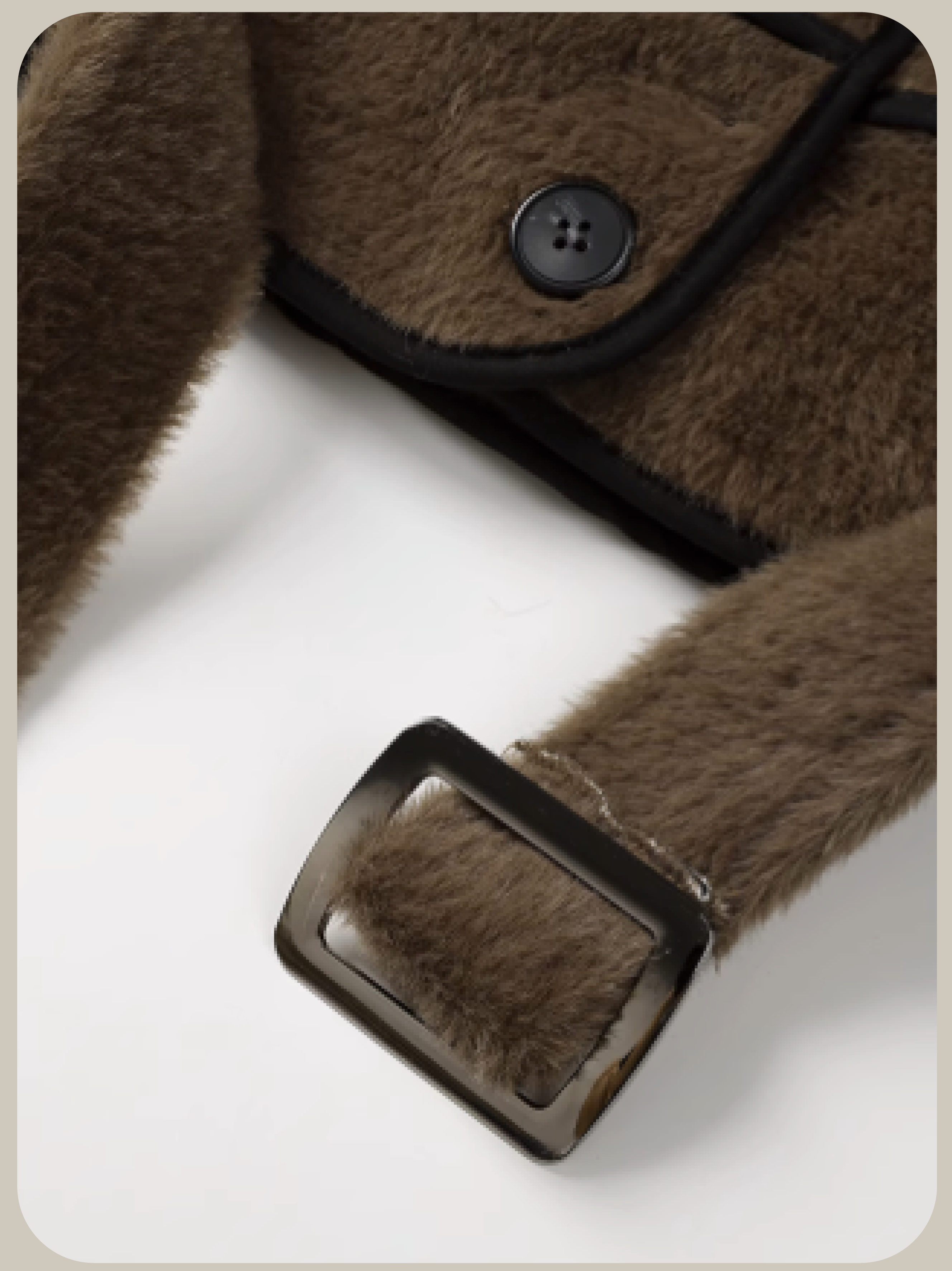 Fluffy Elegant Piping Short Down Coat/ふわふわエレガントパイピングショートダウンコート