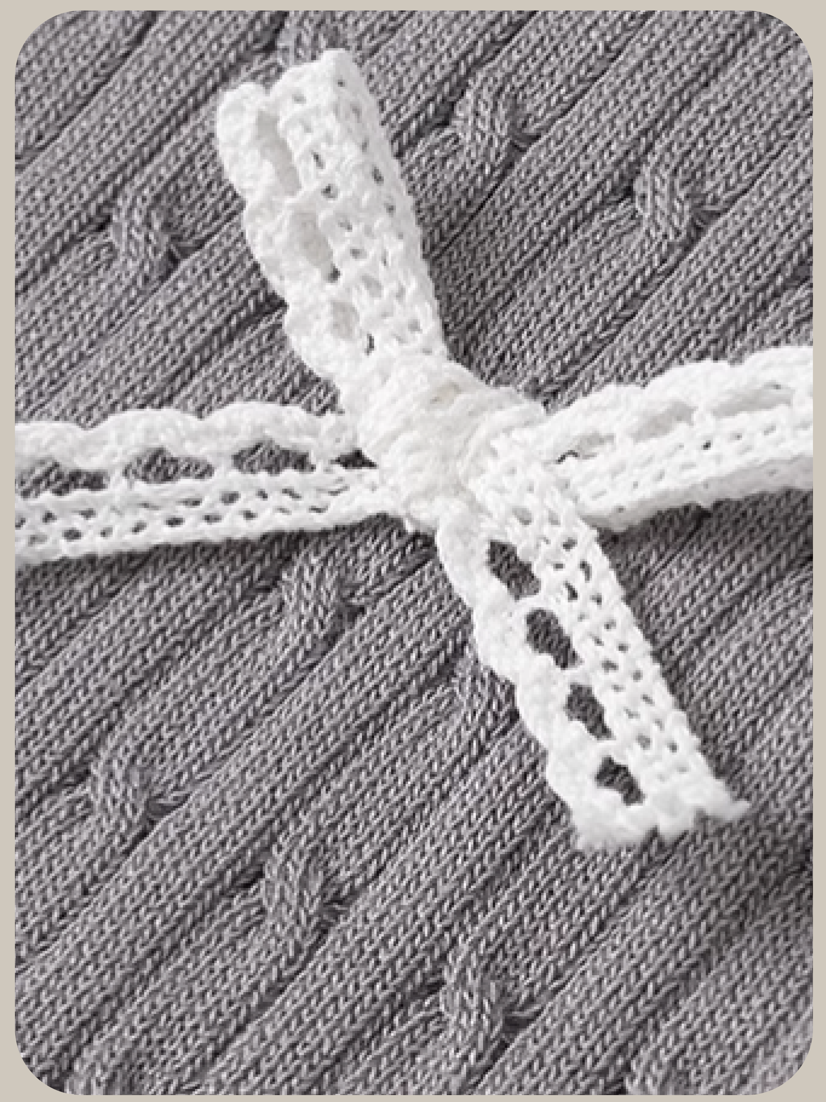 Elegant Gray Summer Knit/エレガントグレーサマーニット