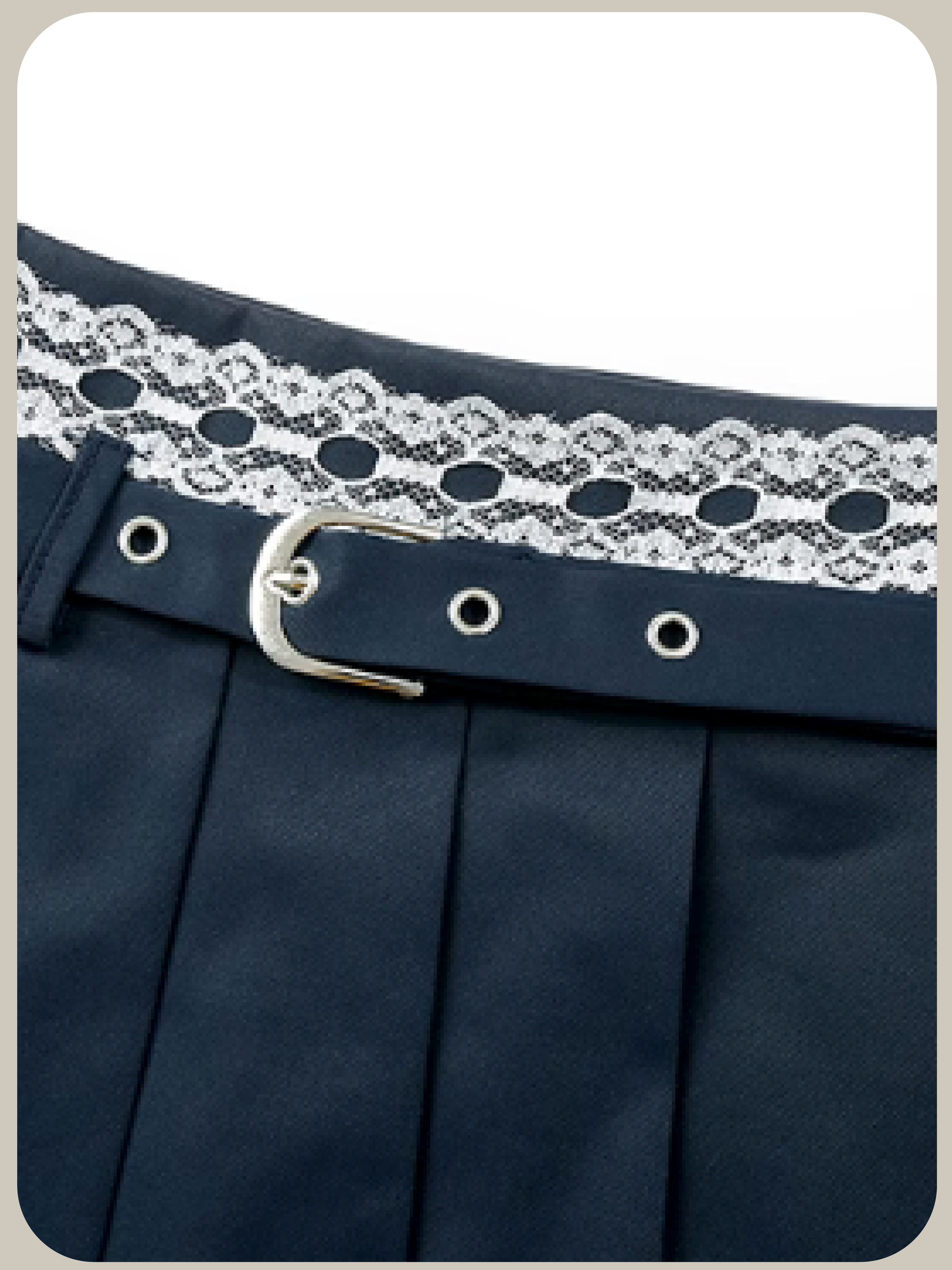 Ribbon Motif Stripe Shirt Set Up/リボンモチーフストライプシャツセットアップ