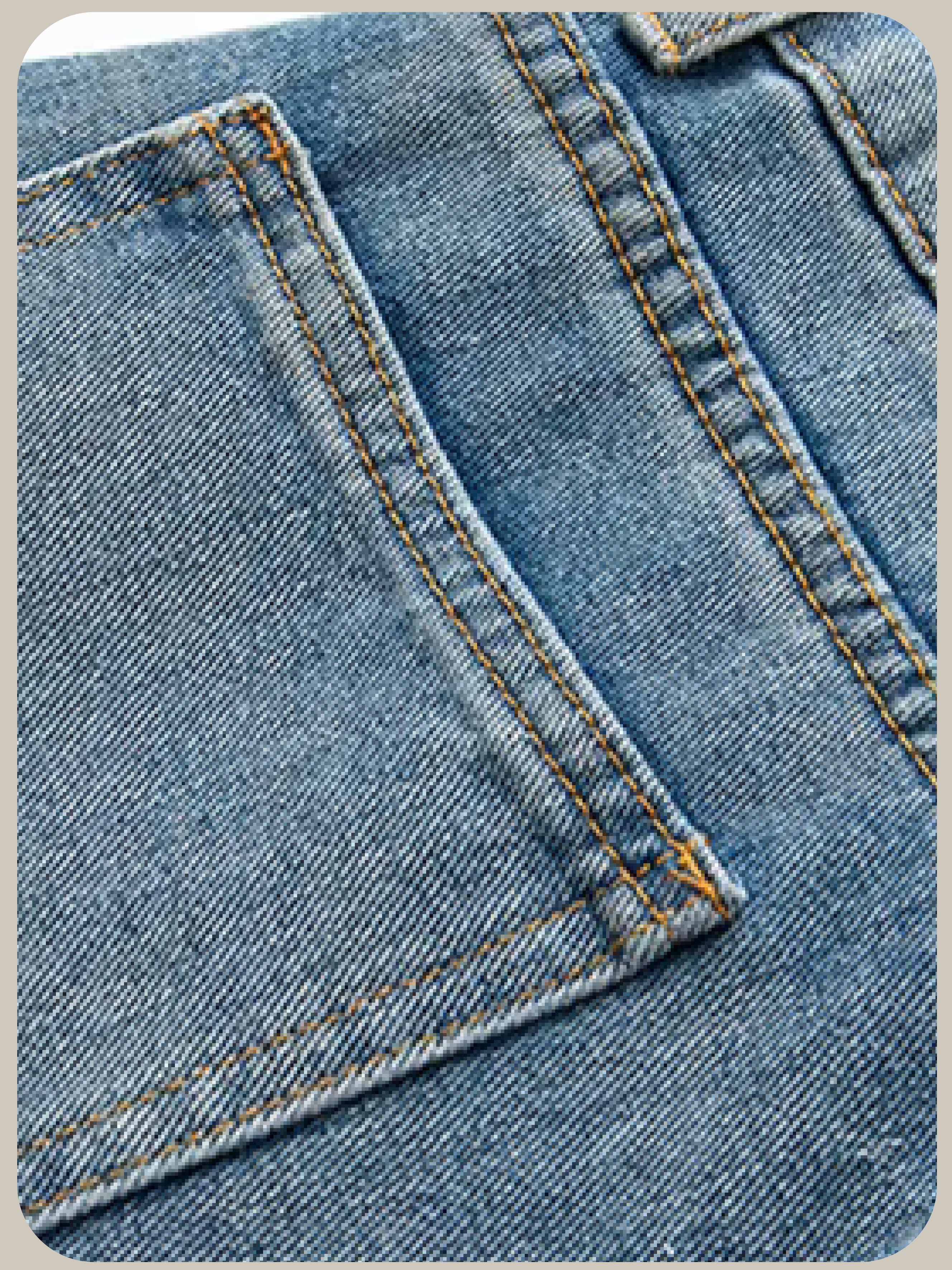 Ribbon Print Wide Denim Pants/リボンプリントワイドデニムパンツ