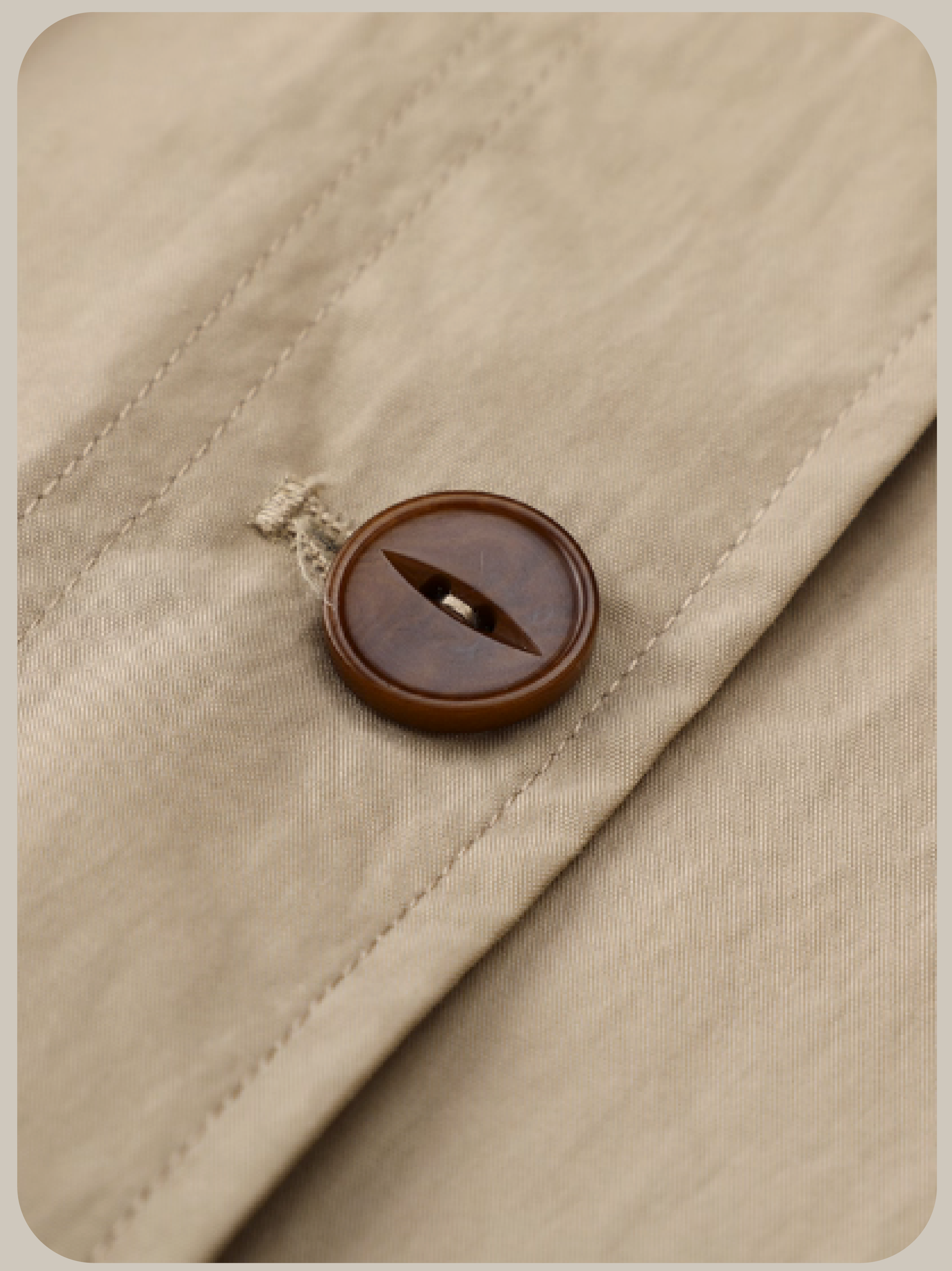 Stitching Sleeve Trench Coat/ステッチスリーブトレンチコート