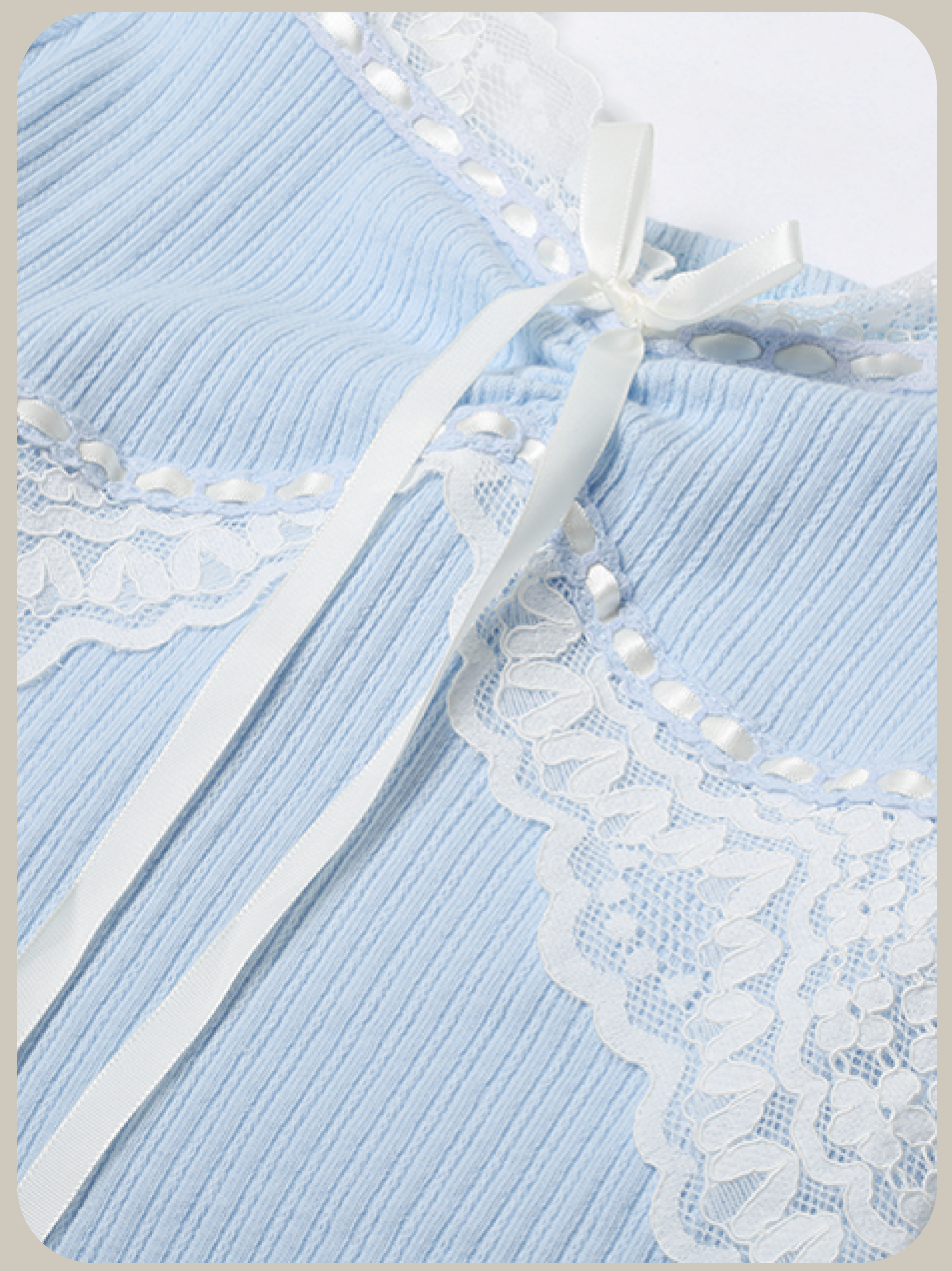 Baby Blue Lace Dress/ベビーブルーレースドレス