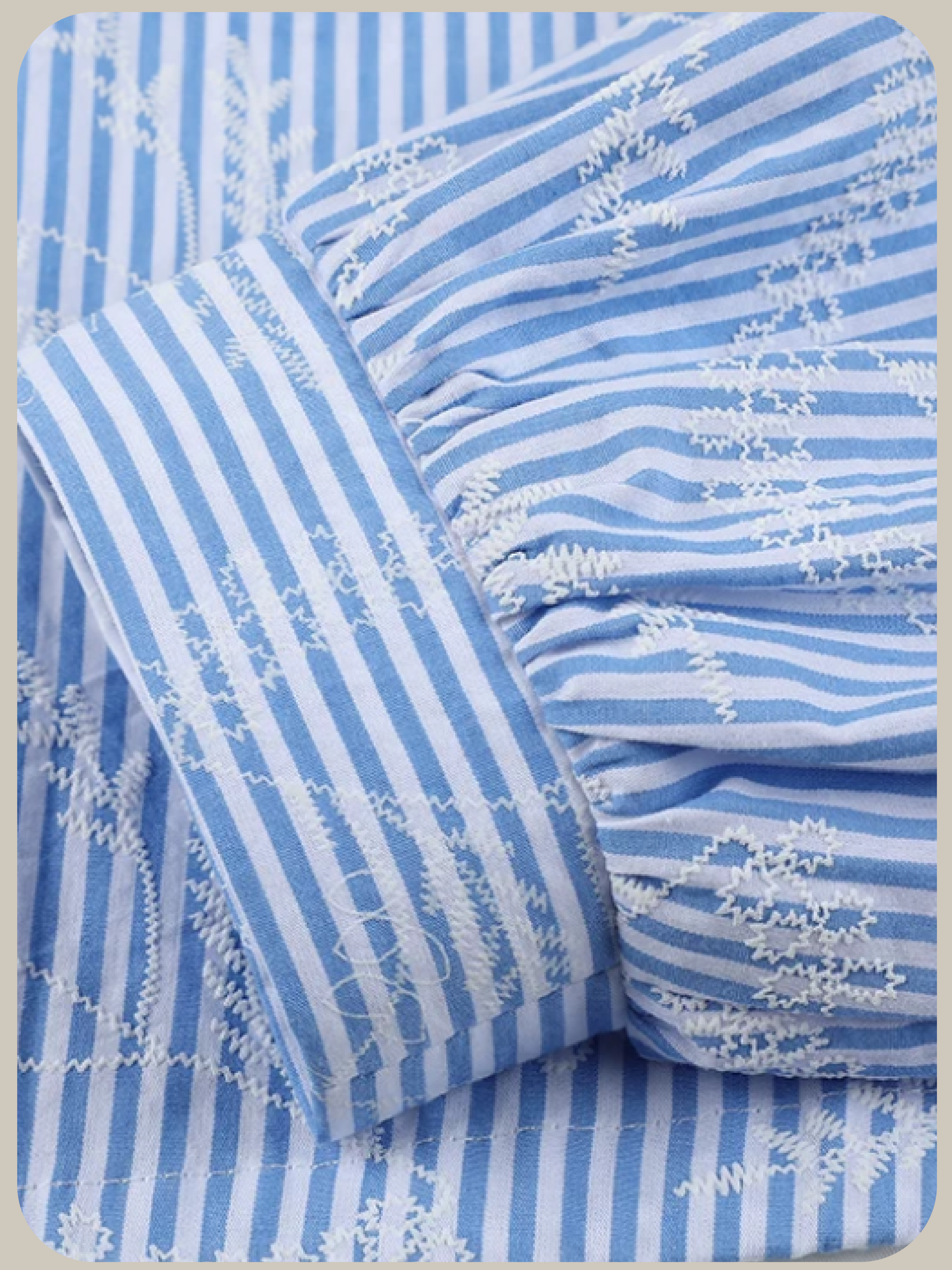 Fake Two Stripe Shirt Jacket/フェイクツーストライプシャツジャケット