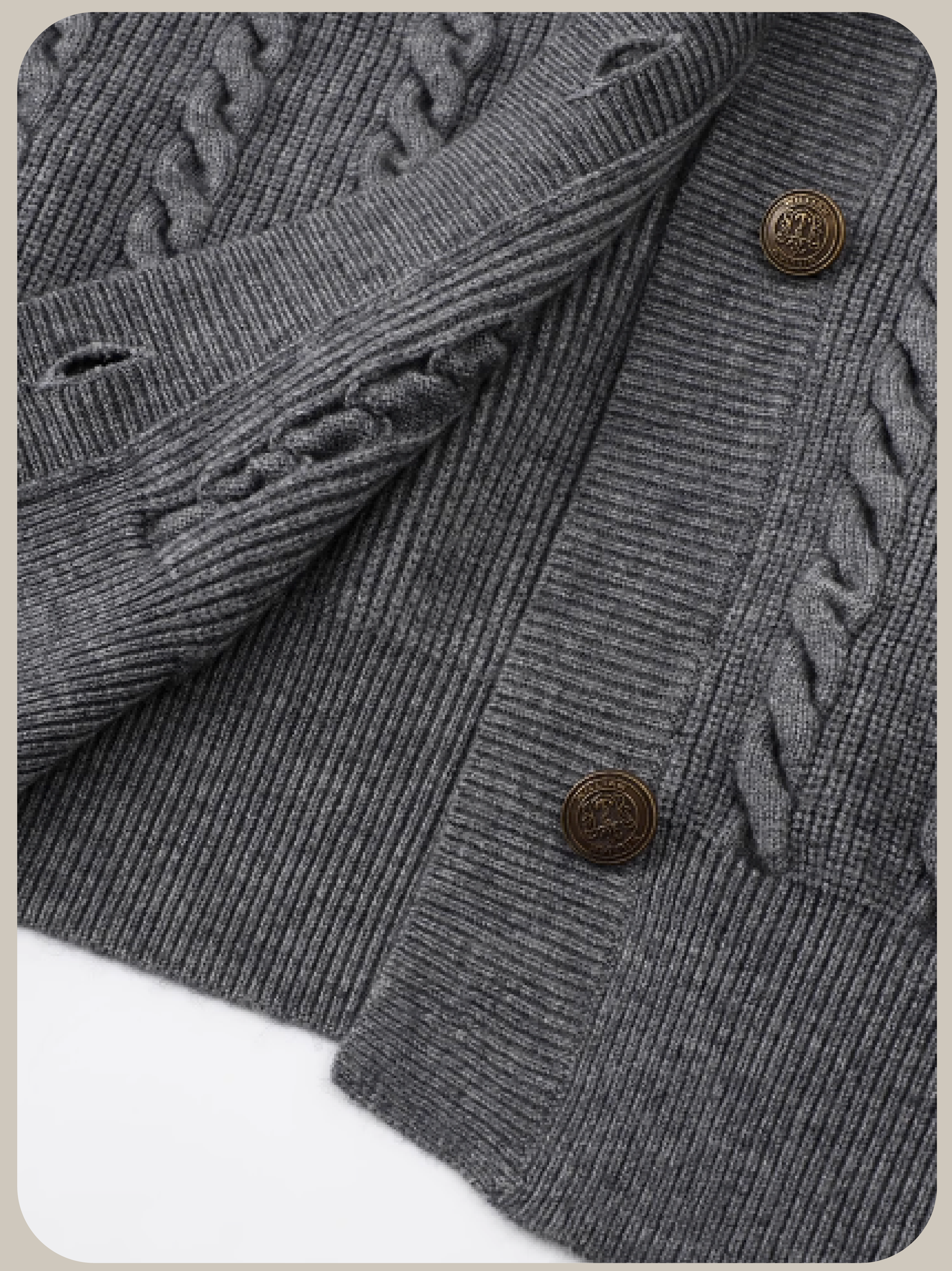 Preppy Fake Two Jeresy Cardigan/プレッピーフェイクツージャージーカーディガン