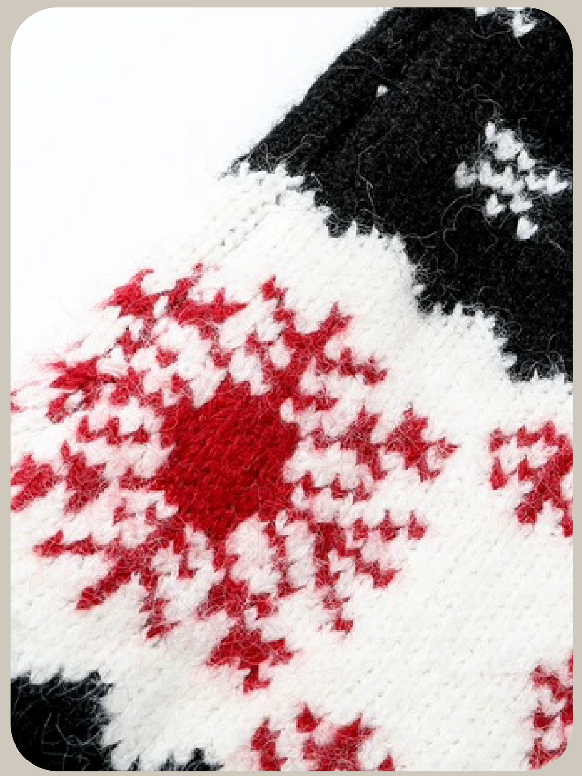 Snowflake Jacquard Fair Isle Cardigan Midi Skirt Set Up/スノーフレーク柄ジャカードフェアアイルカーディガンミディスカーセット